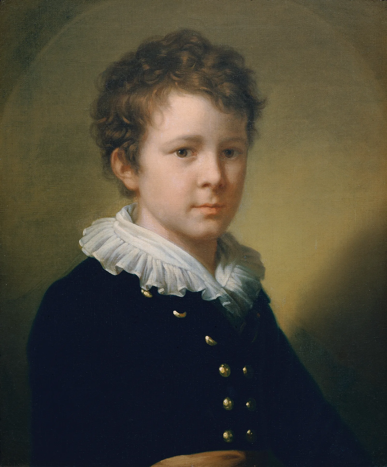 Johann Baptist Lampi Ein Enkel Des Kunstlers Wall Art by Johann Baptist von Lampi the Elder - Canvas Print