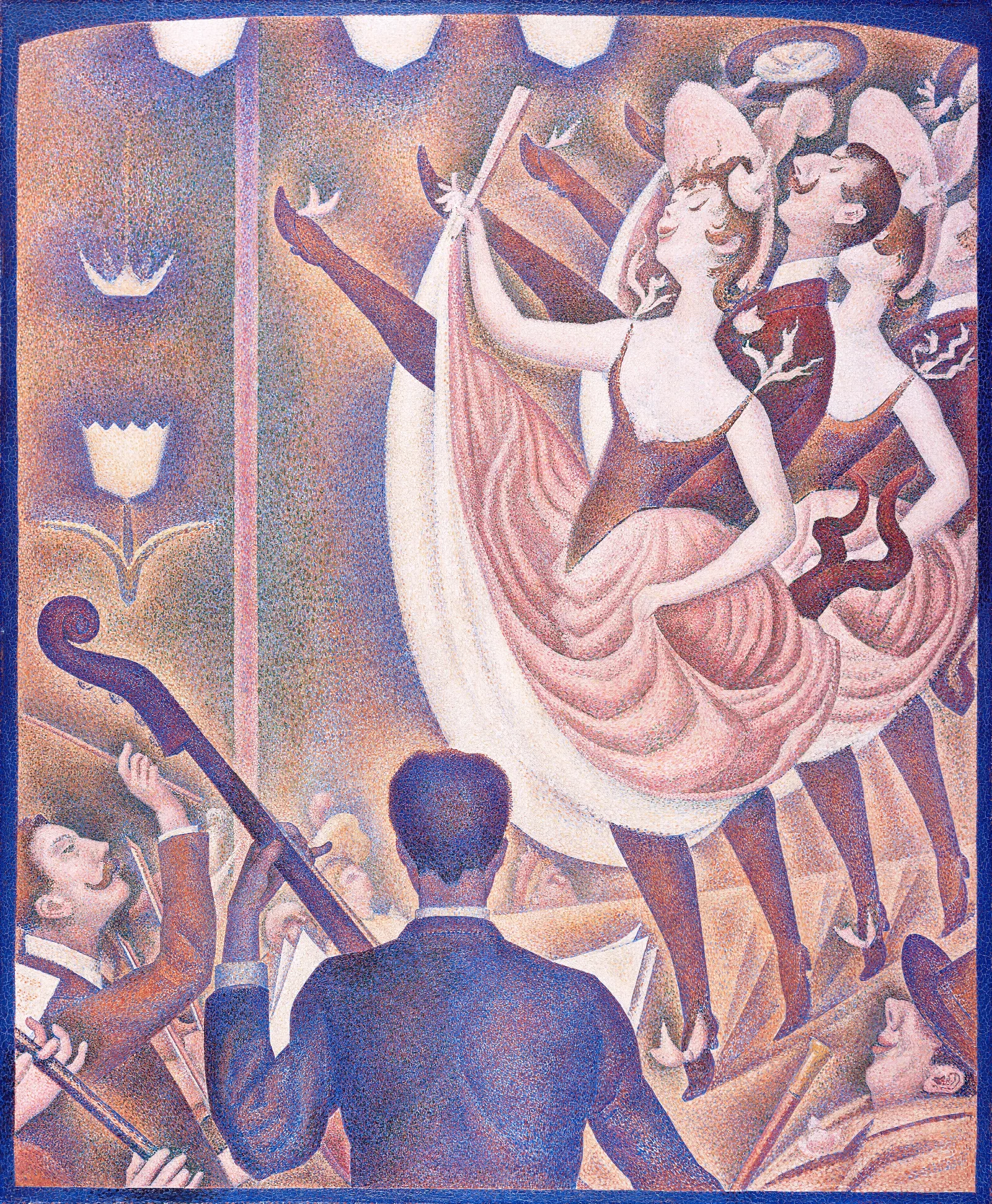 Le Chahut Wall Art by Georges Seurat - Canvas Print
