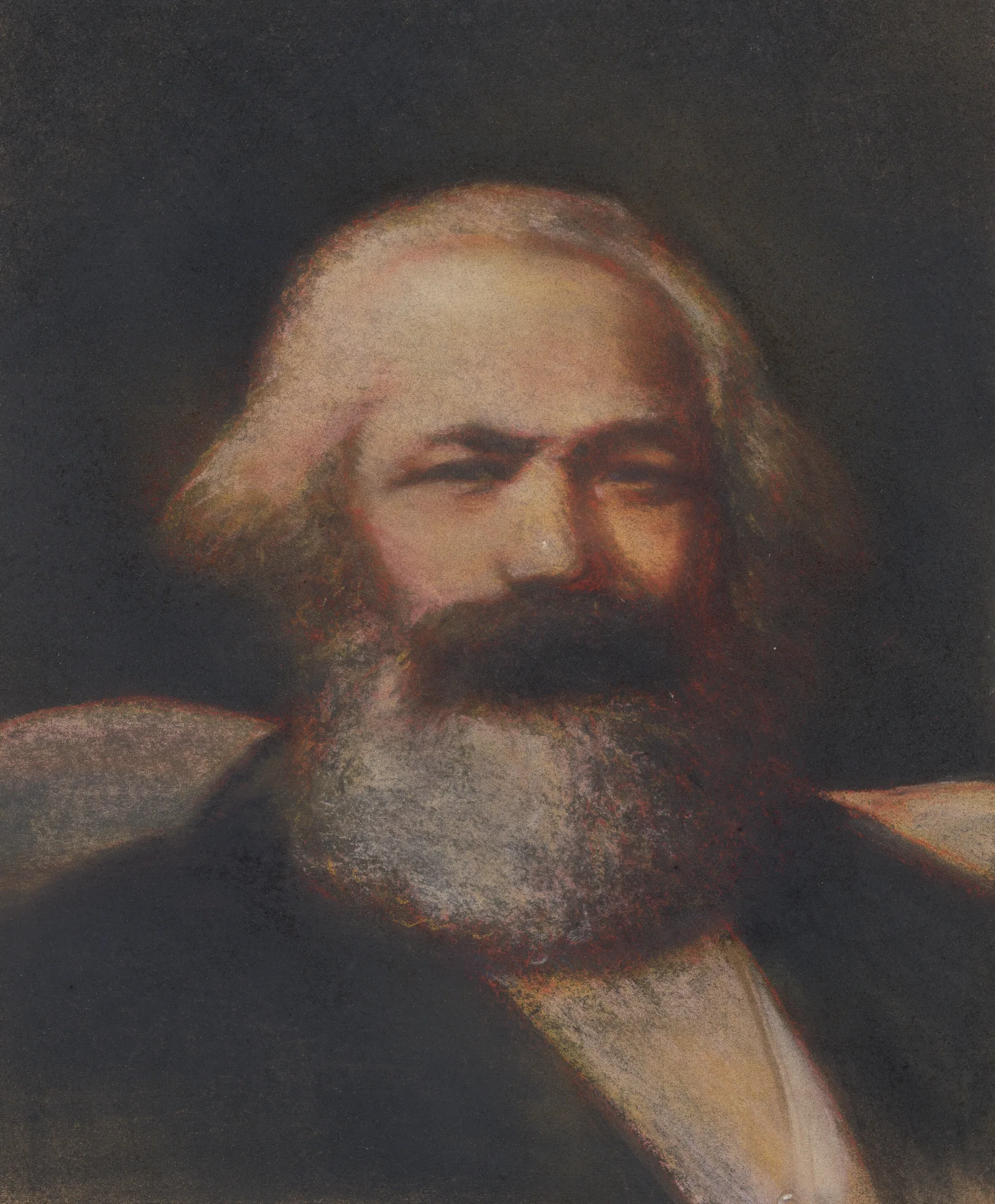 Karl Marx Wall Art by John Collier - Canvas Print