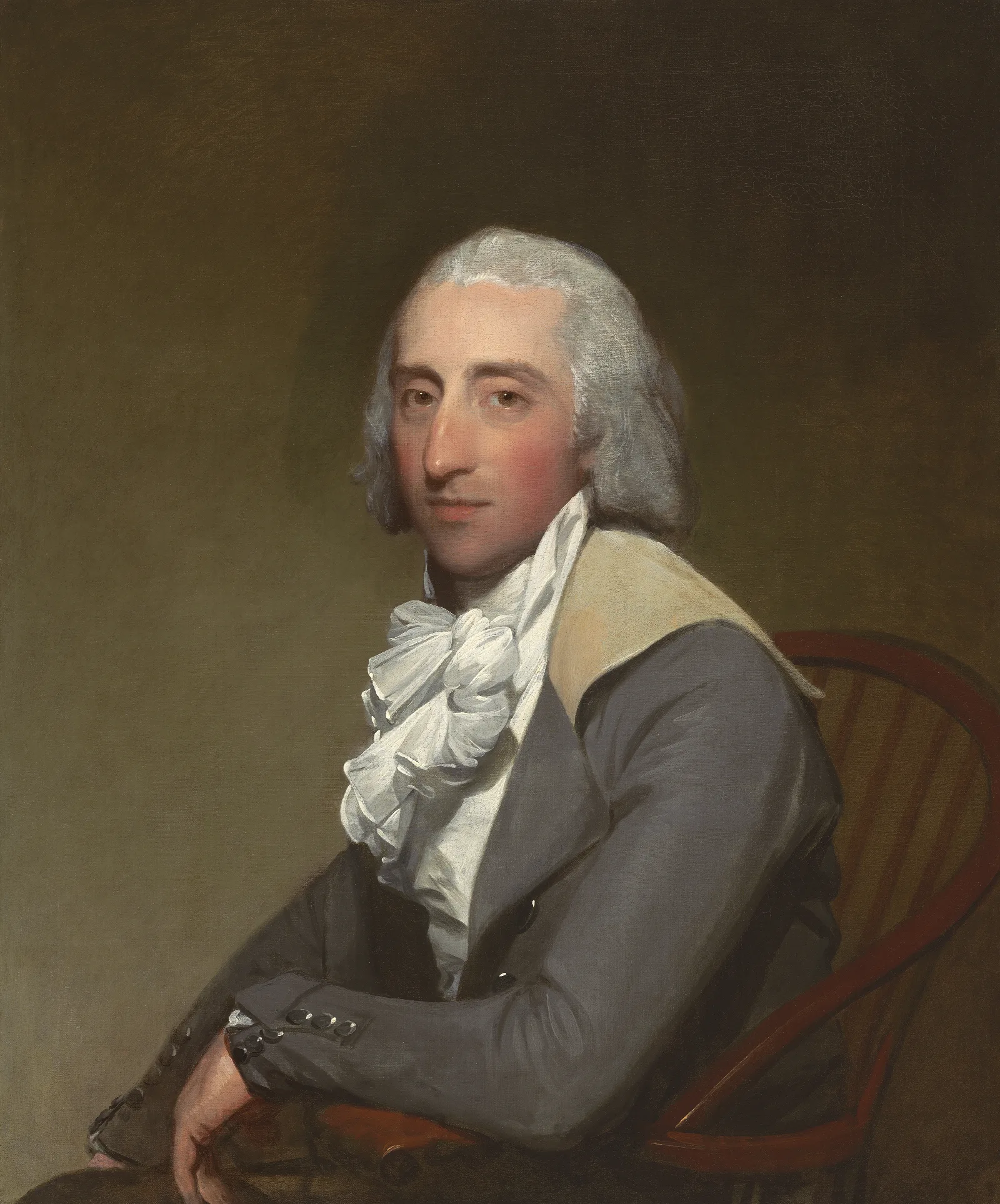 Lawrence Reid Yates Wall Art by Gilbert Stuart - Canvas Print