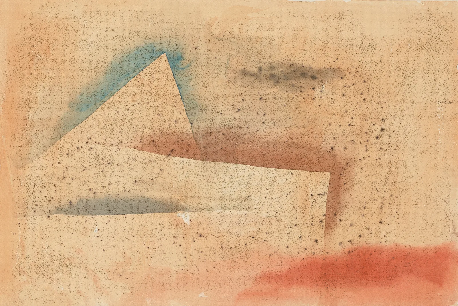 Ewiges Geht Voruber Reisebild Wall Art by Paul Klee - Canvas Print