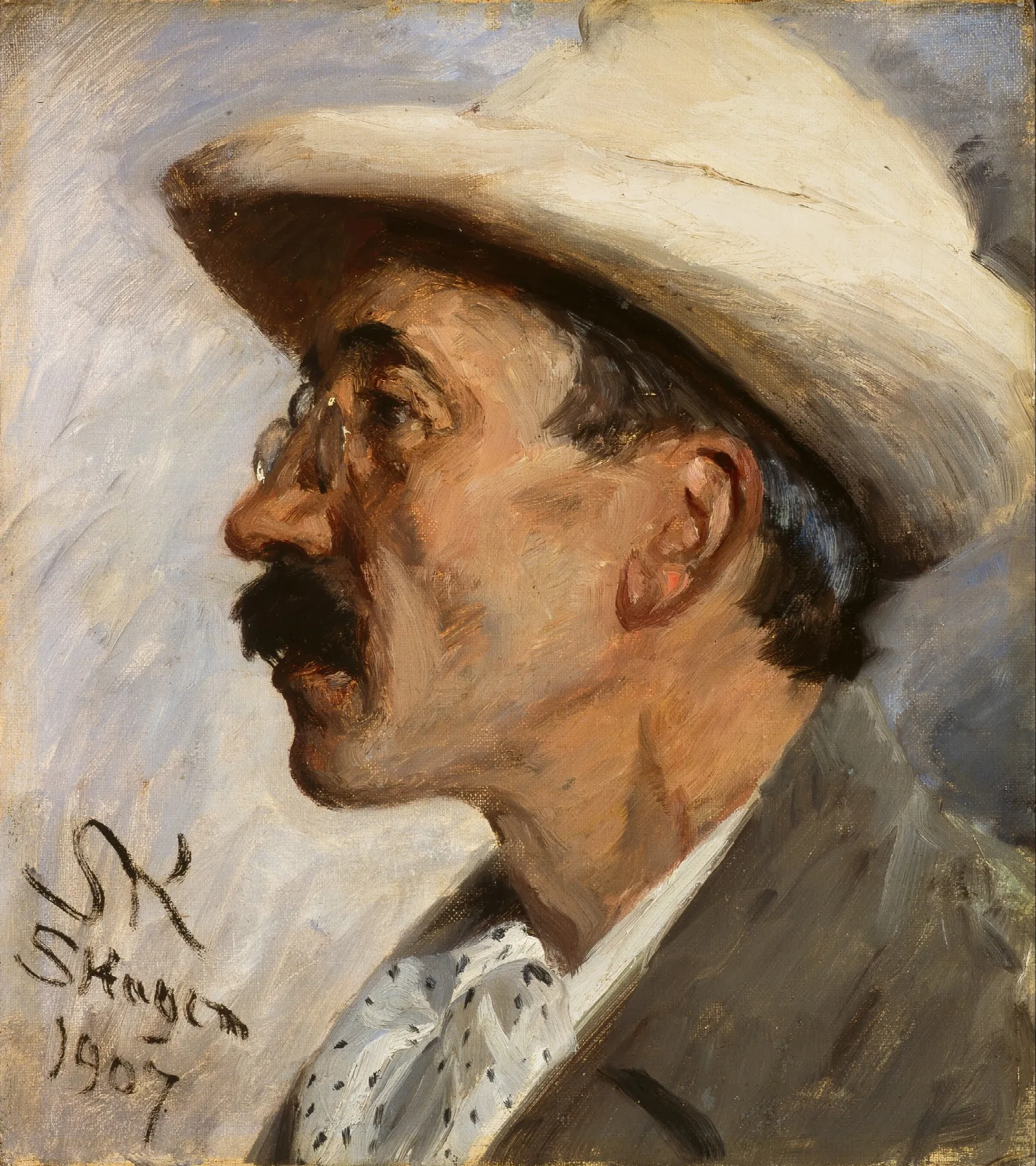 Julius Paulsen Wall Art by Peder Severin Krøyer - Canvas Print