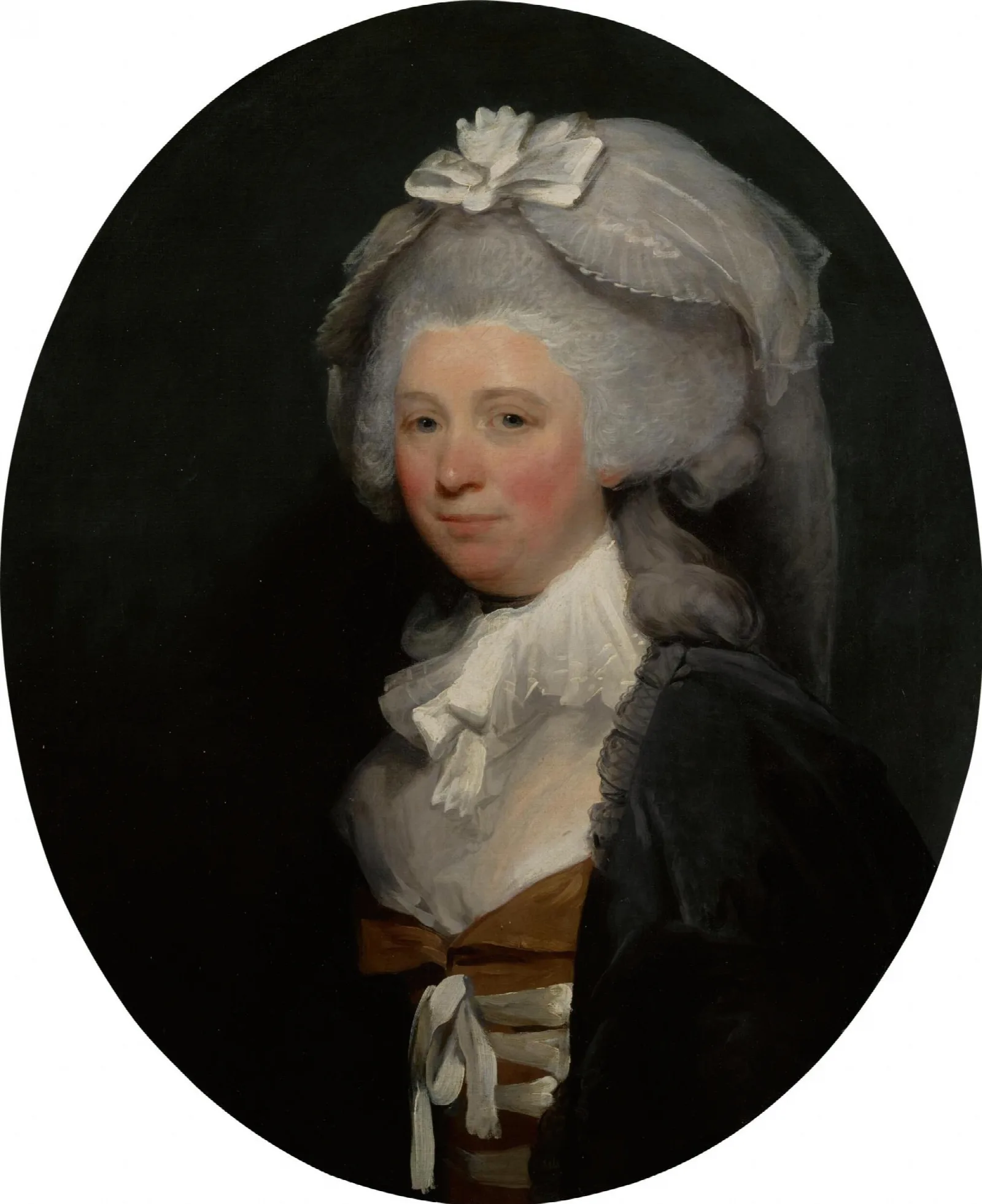 Portrait Of A Lady 184 Wall Art by Gilbert Stuart - Canvas Print