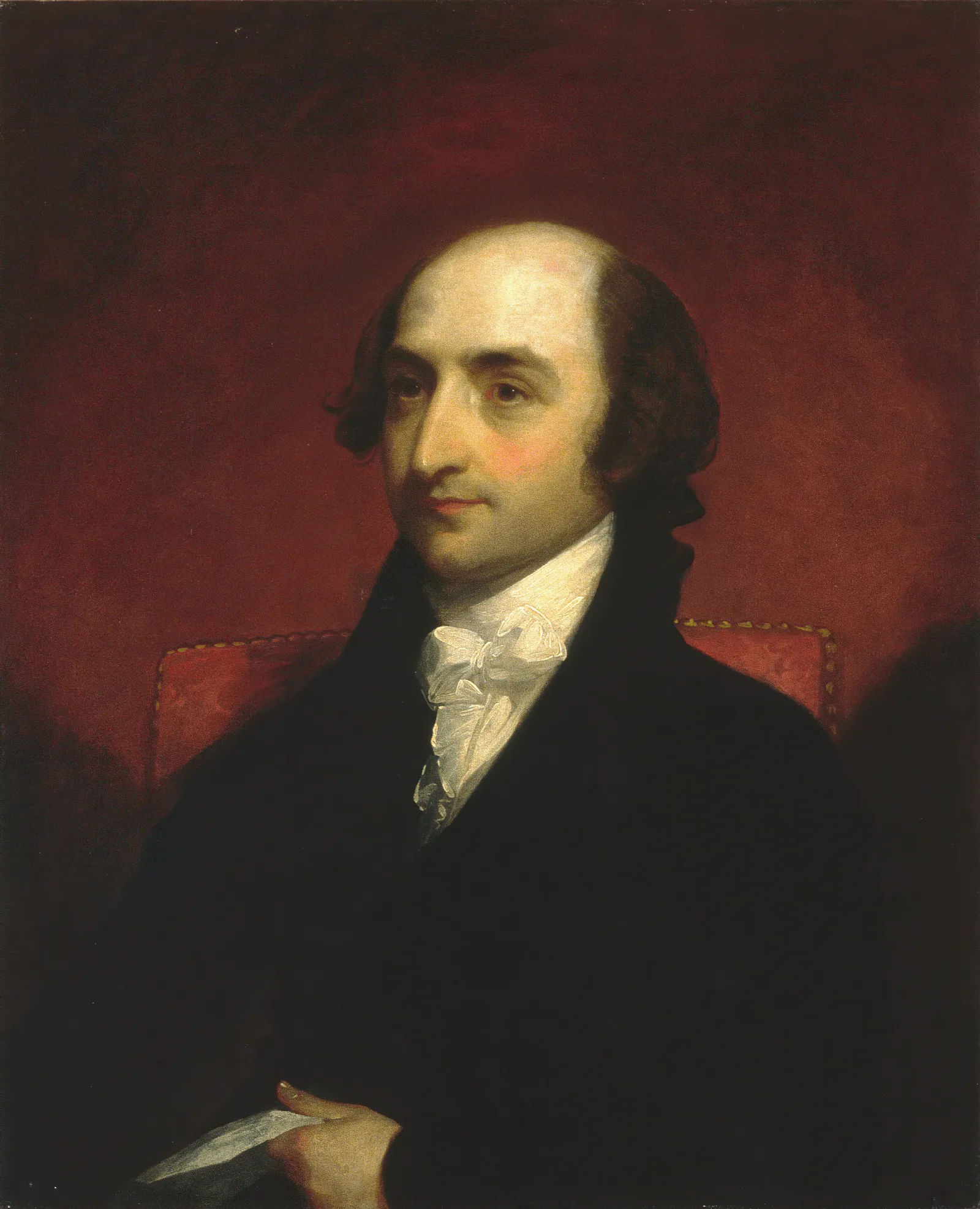 Albert Gallatin Wall Art by Gilbert Stuart - Canvas Print