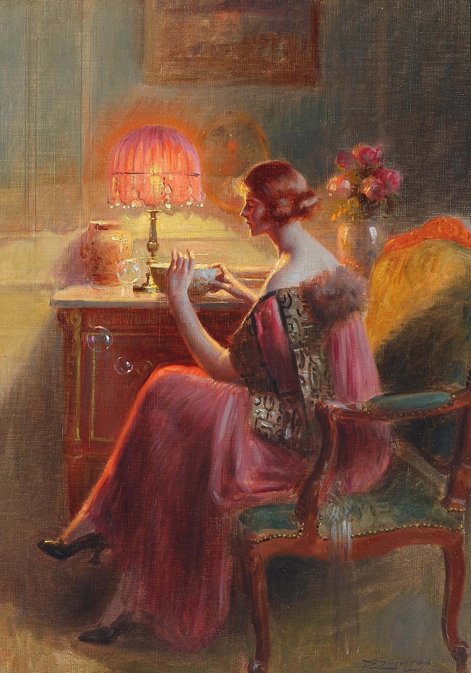 Blowing Bubbles 5 Wall Art by Delphin Enjolras - Canvas Print