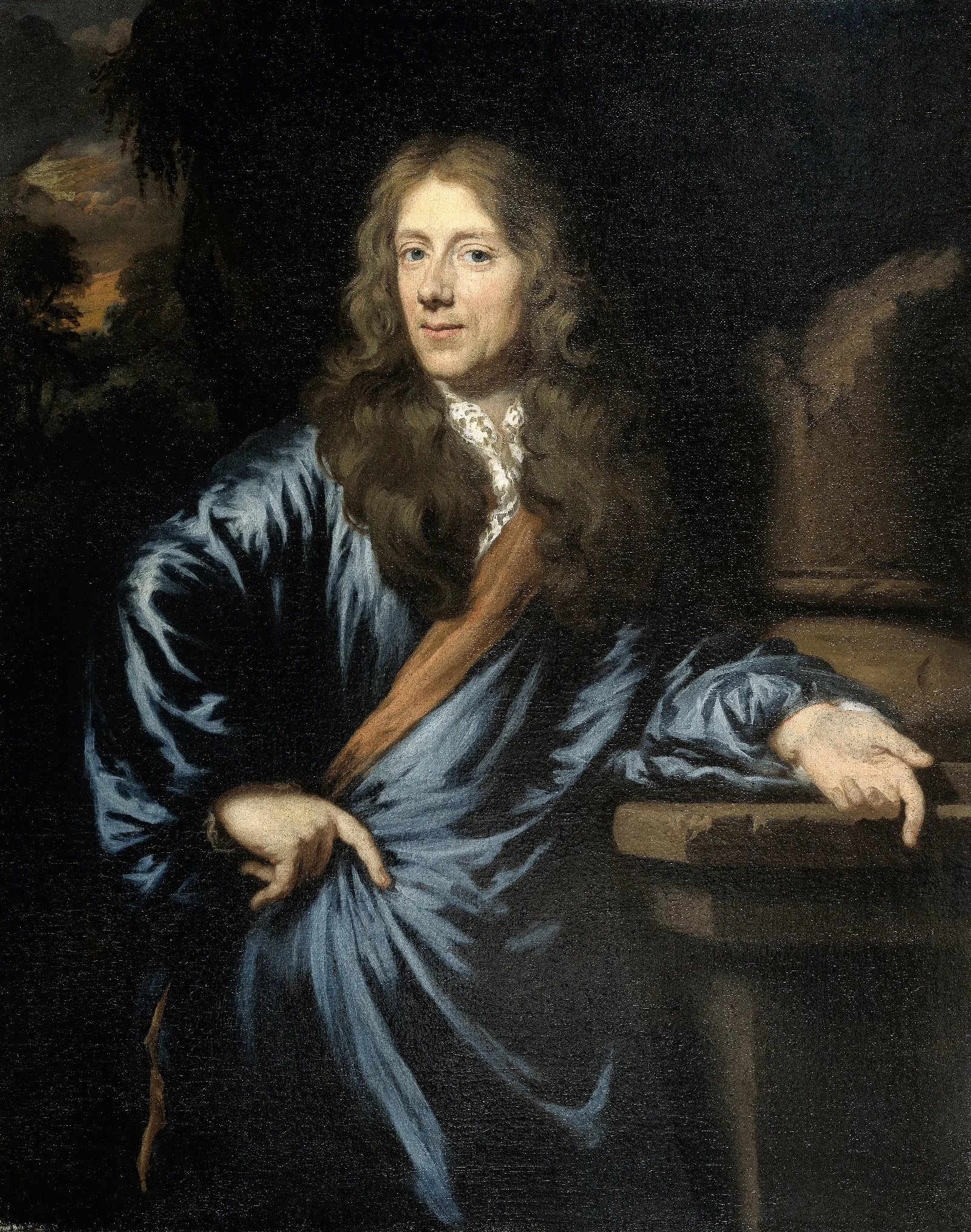 Portrait Of Willem Pottey Lawyer And Accountant General Of Flushing Wall Art by Nicolaes Maes - Canvas Print