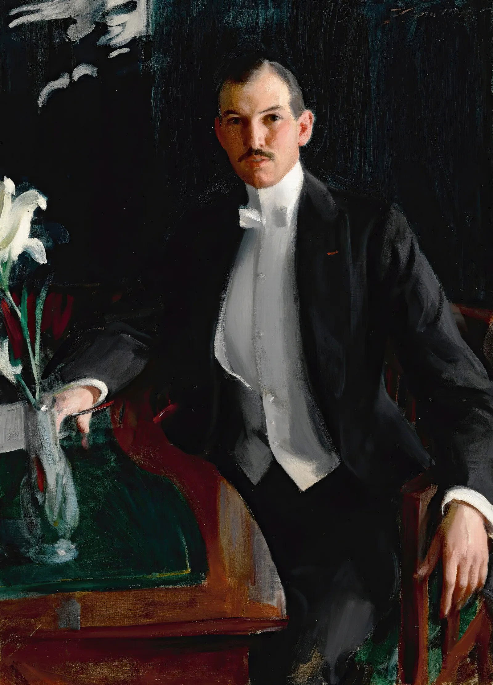 Portrait Of Harald Bildt Wall Art by Anders Zorn - Canvas Print