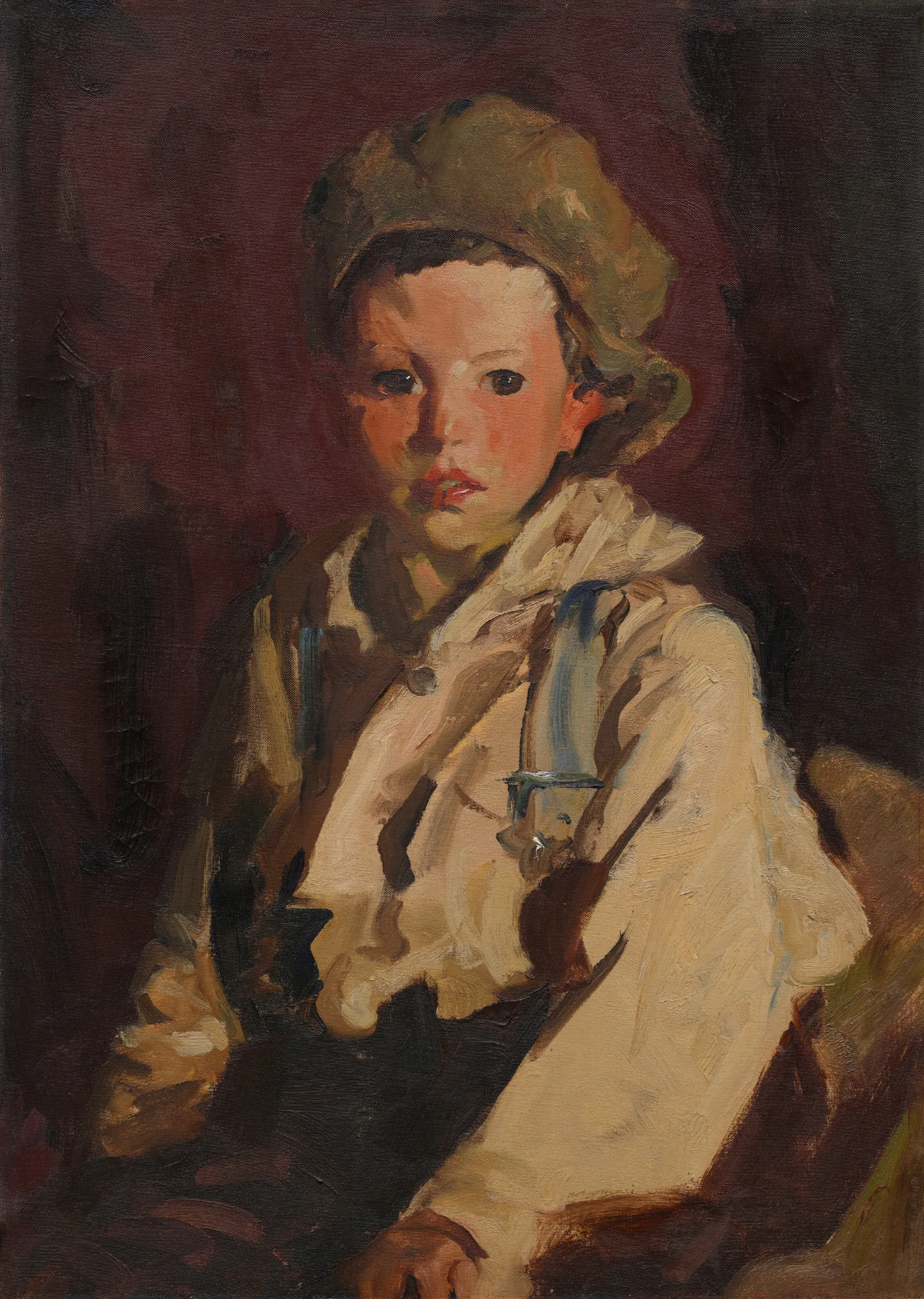 Johnnie Manning Wall Art by Robert Henri - Canvas Print