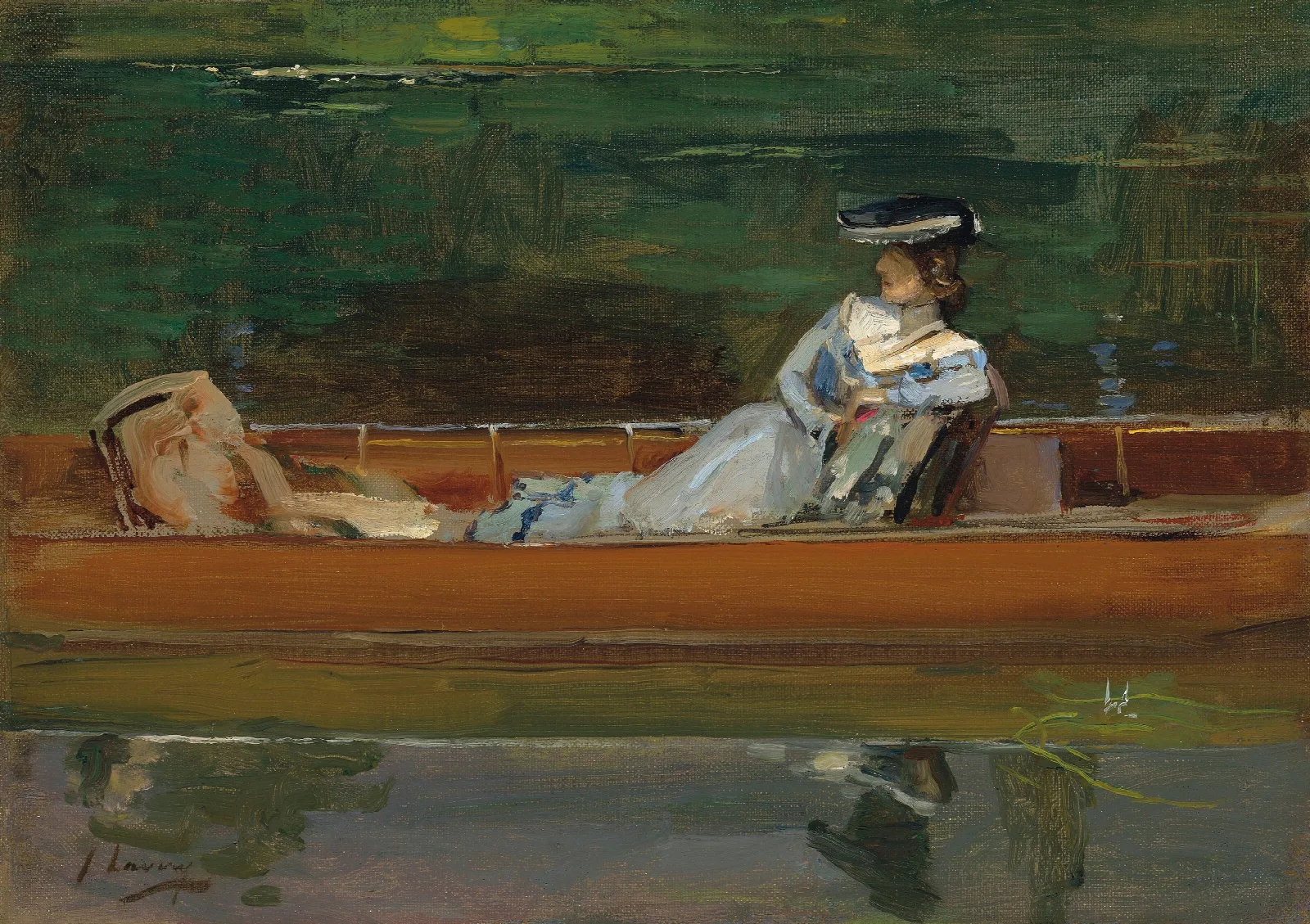 Summertime 13 Wall Art by Sir John Lavery - Canvas Print
