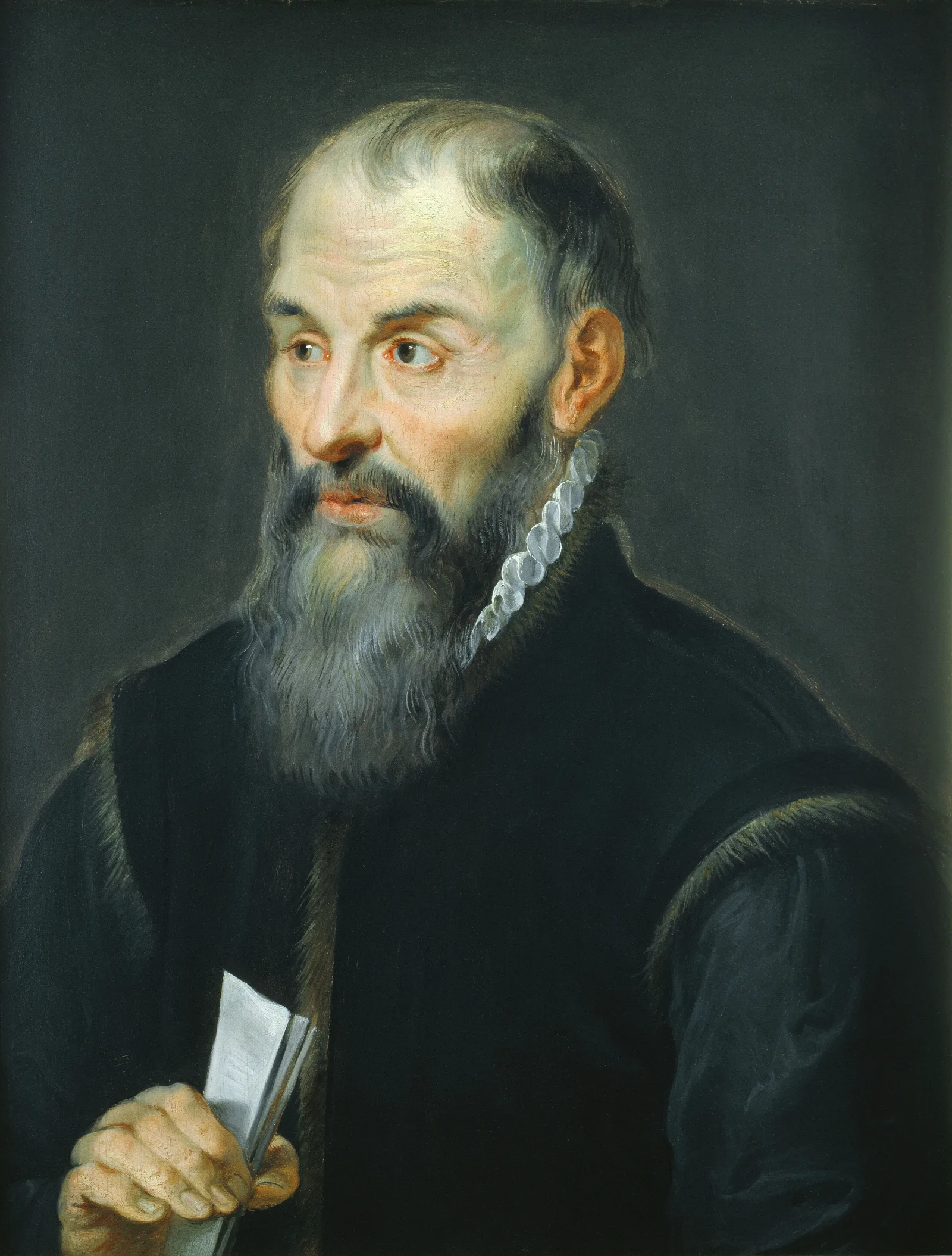 Portret Van Jacobus Moretus 3 Wall Art by Peter Paul Rubens - Canvas Print