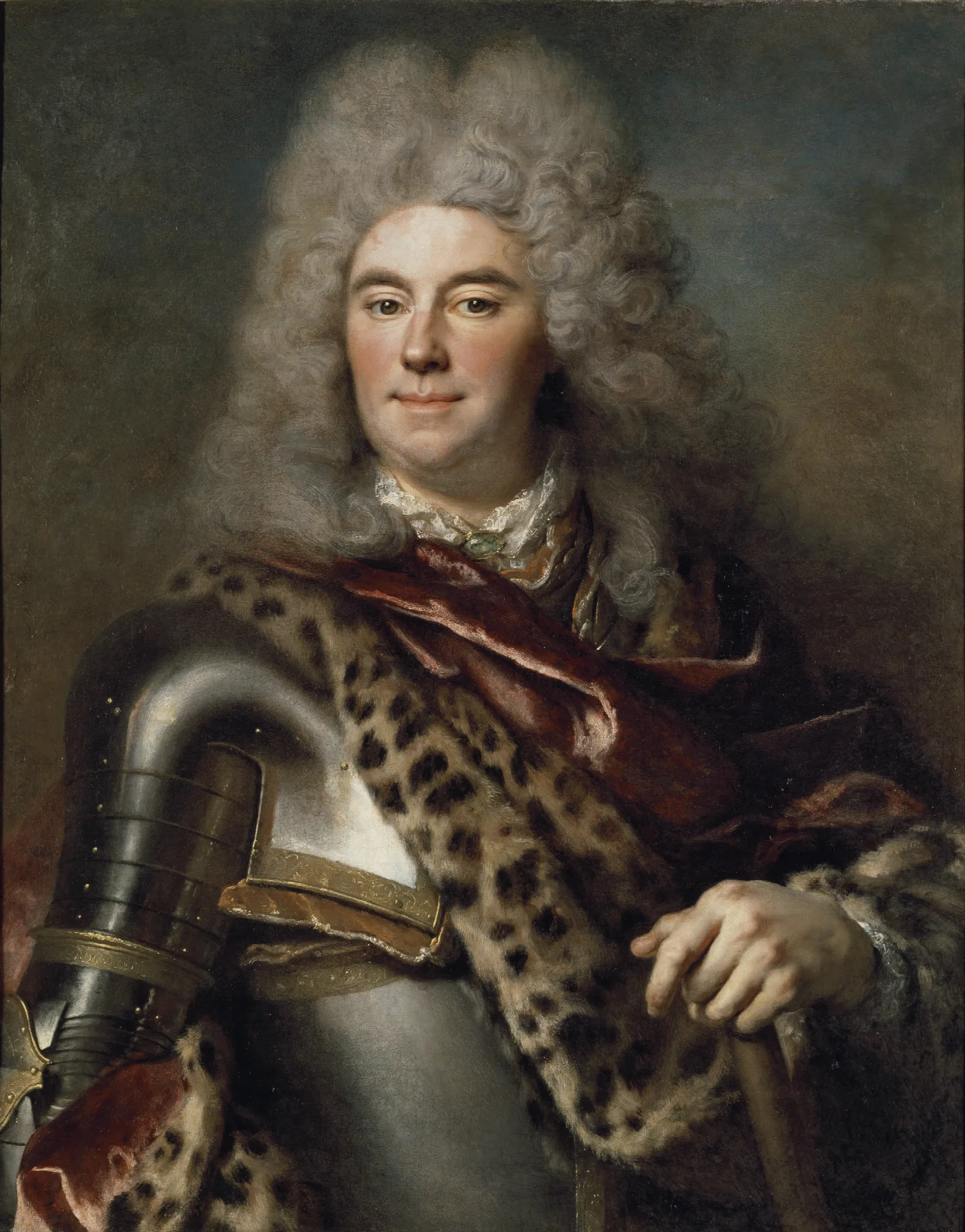 The Field Marshall Erik Sparre Wall Art by Nicolas de Largillière - Canvas Print