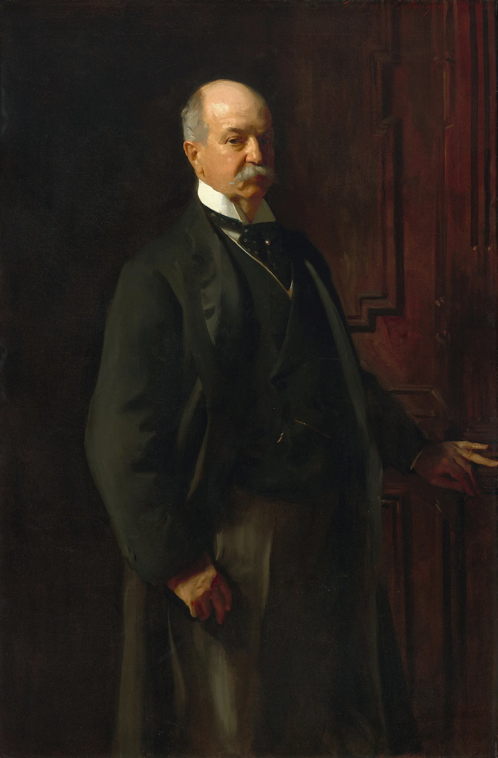 Peter A B Widener Wall Art by John Singer Sargent - Canvas Print