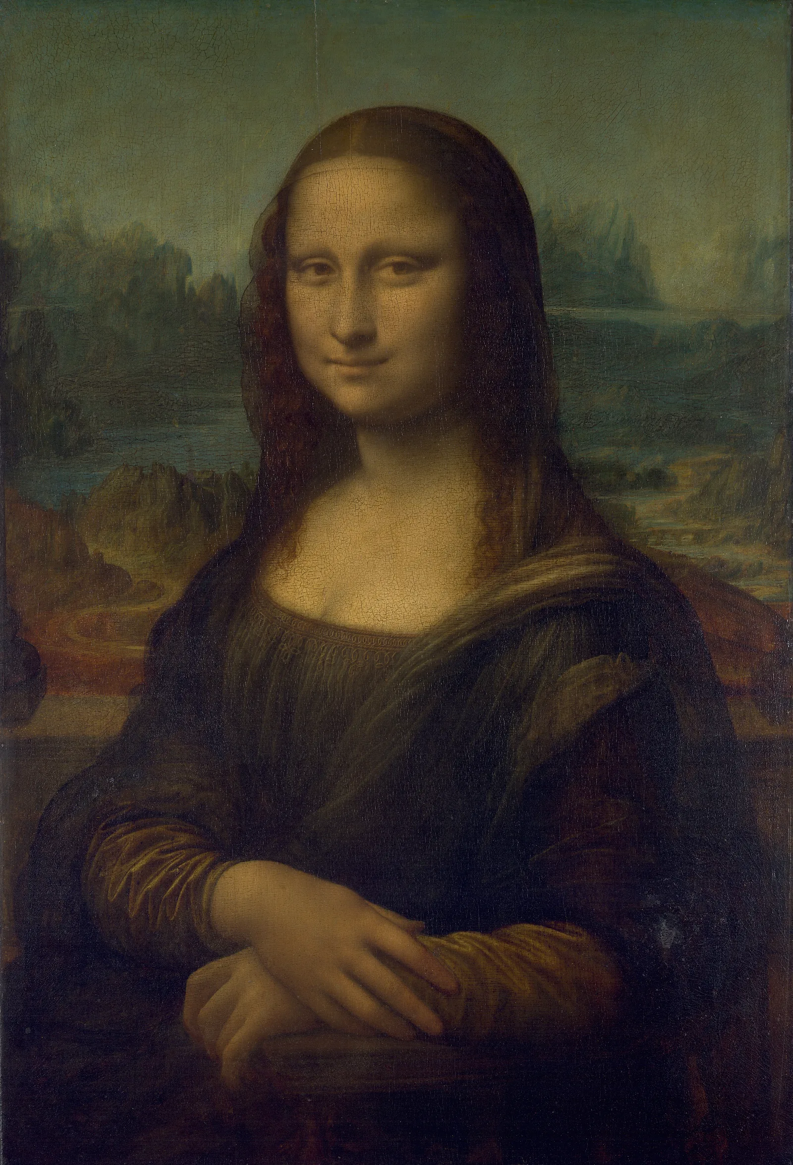 The Mona Lisa Wall Art by Leonardo da Vinci - Canvas Print