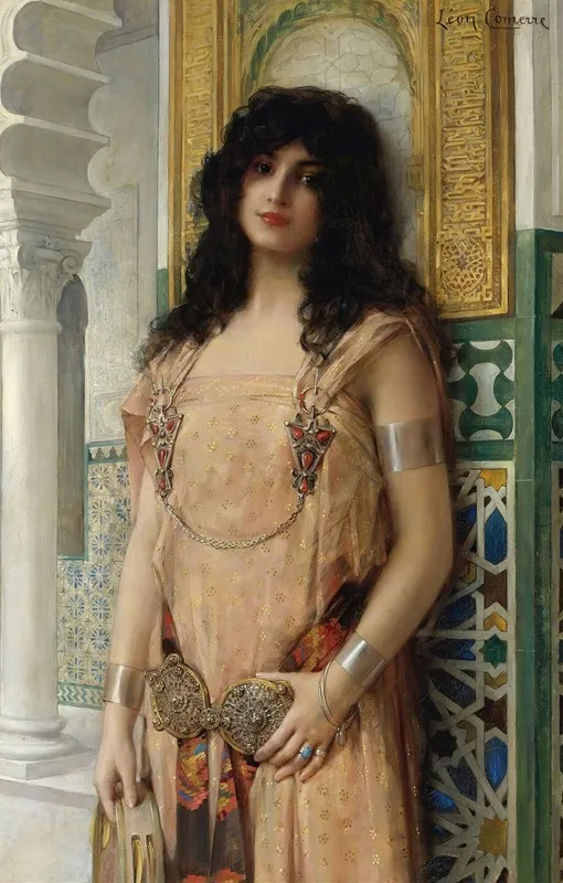 An Eastern Beauty Wall Art by Léon François Comerre - Canvas Print