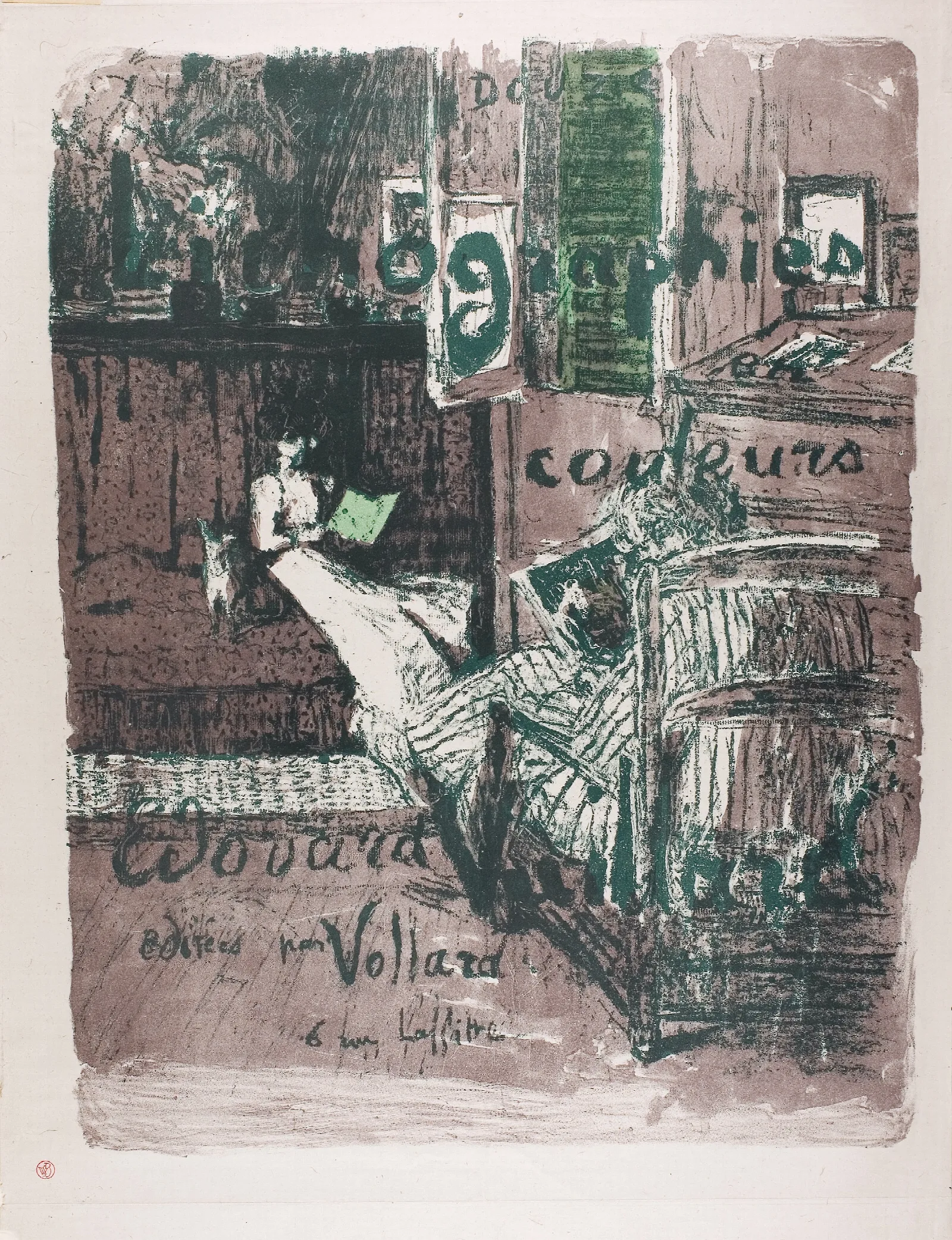 Album Cover For Landscapes And Interiors Wall Art by Édouard Vuillard - Canvas Print