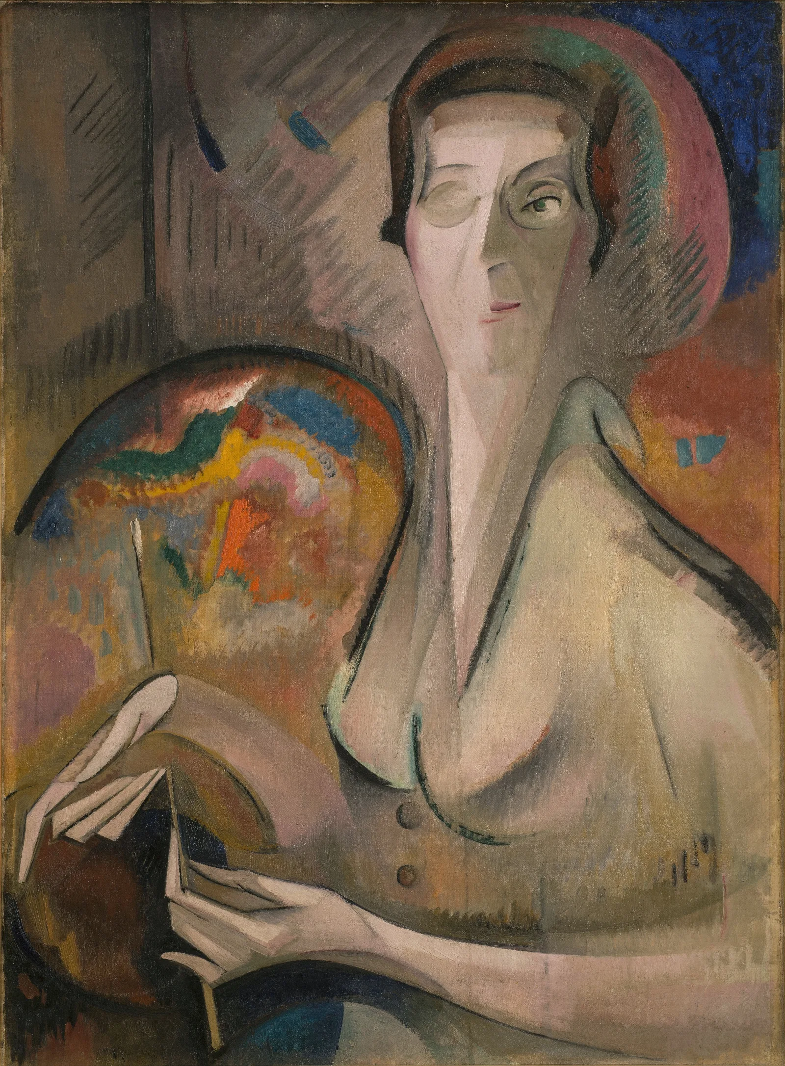 Self Portrait 460 Wall Art by Alice Bailly - Canvas Print