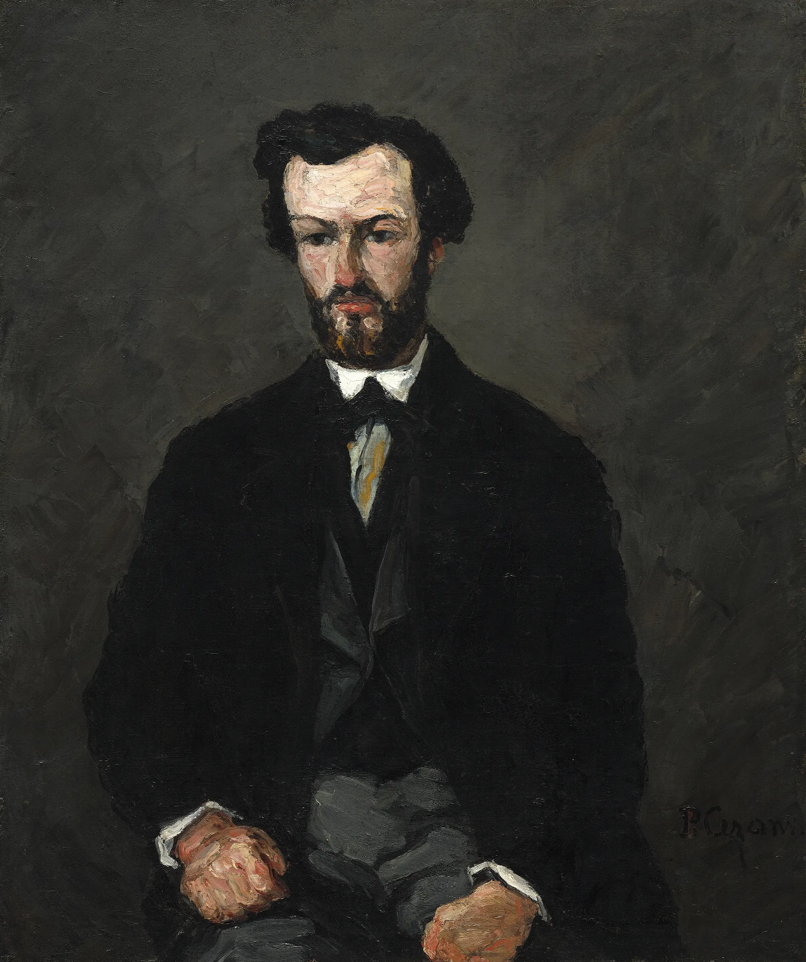 Antony Valabregue Wall Art by Paul Cézanne - Canvas Print