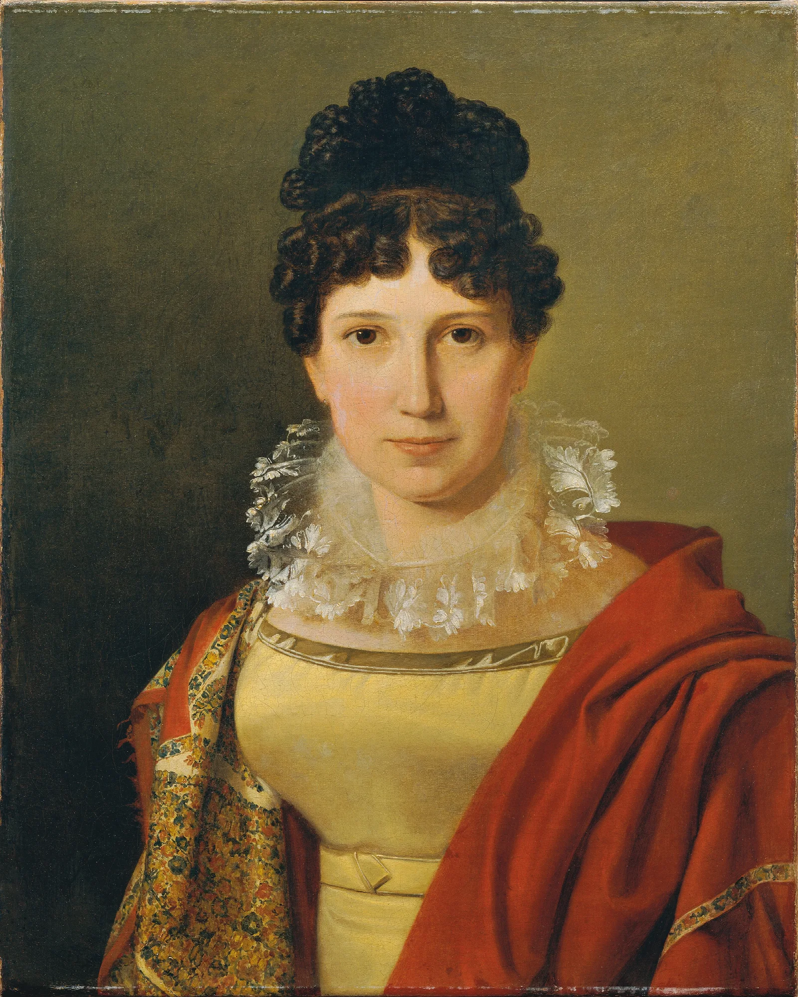 Catharina Freifrau Von Koudelka Wall Art by Ferdinand Georg Waldmüller - Canvas Print
