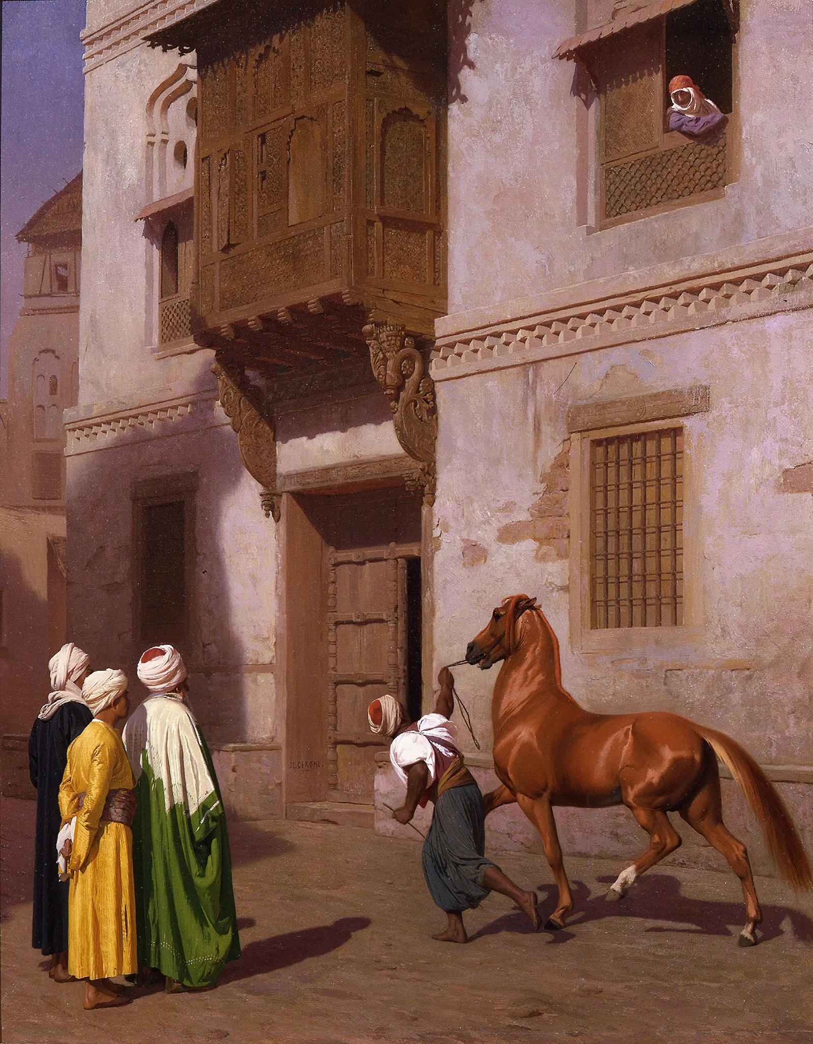 The Horse Market Wall Art by Jean-Léon Gérôme - Canvas Print