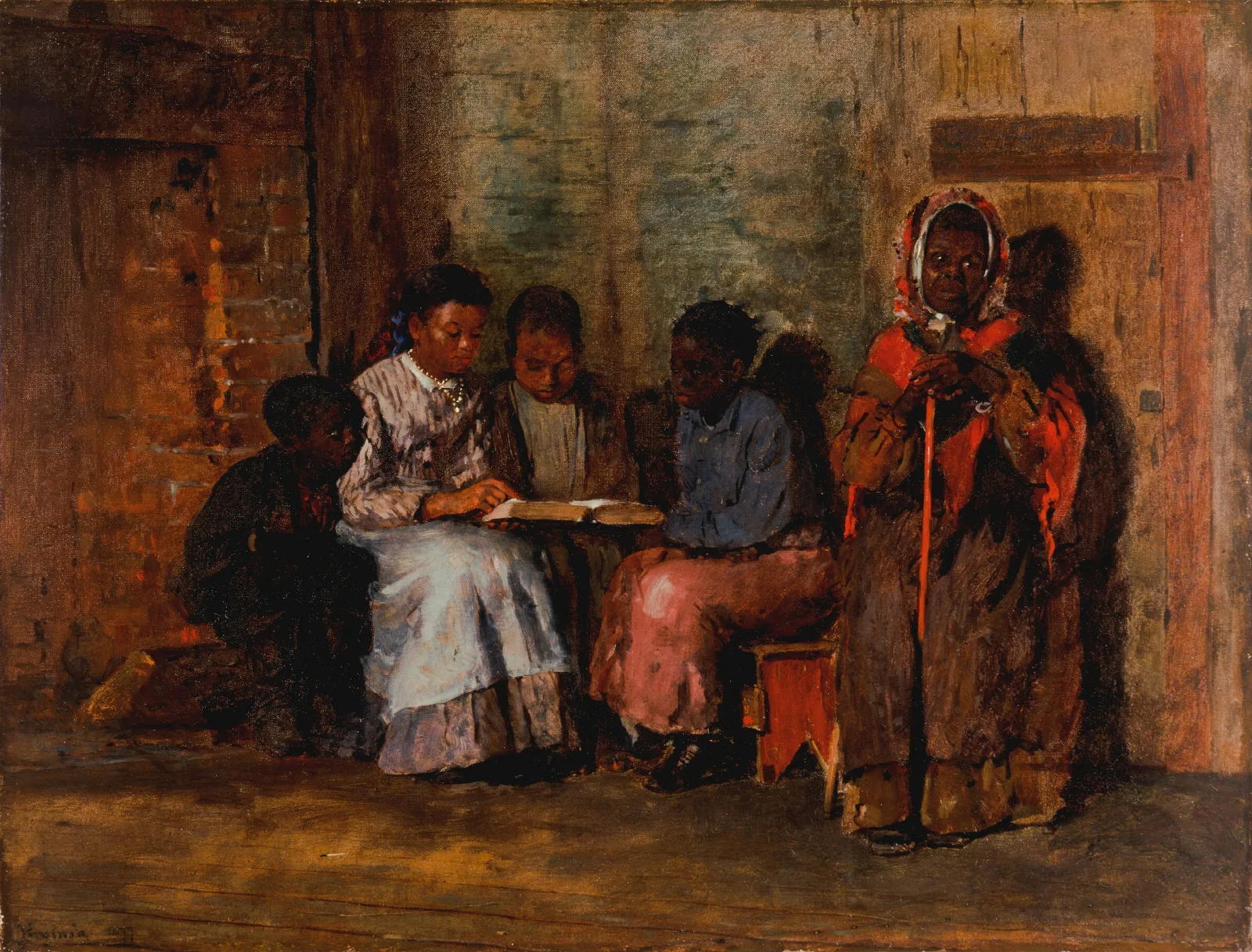 Sunday Morning In Virginia Wall Art by Winslow Homer - Canvas Print