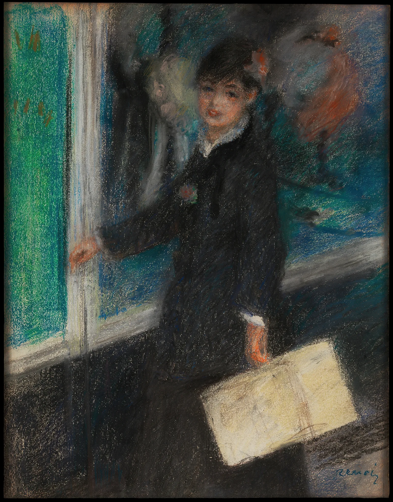 The Milliner 6 Wall Art by Pierre-Auguste Renoir - Canvas Print