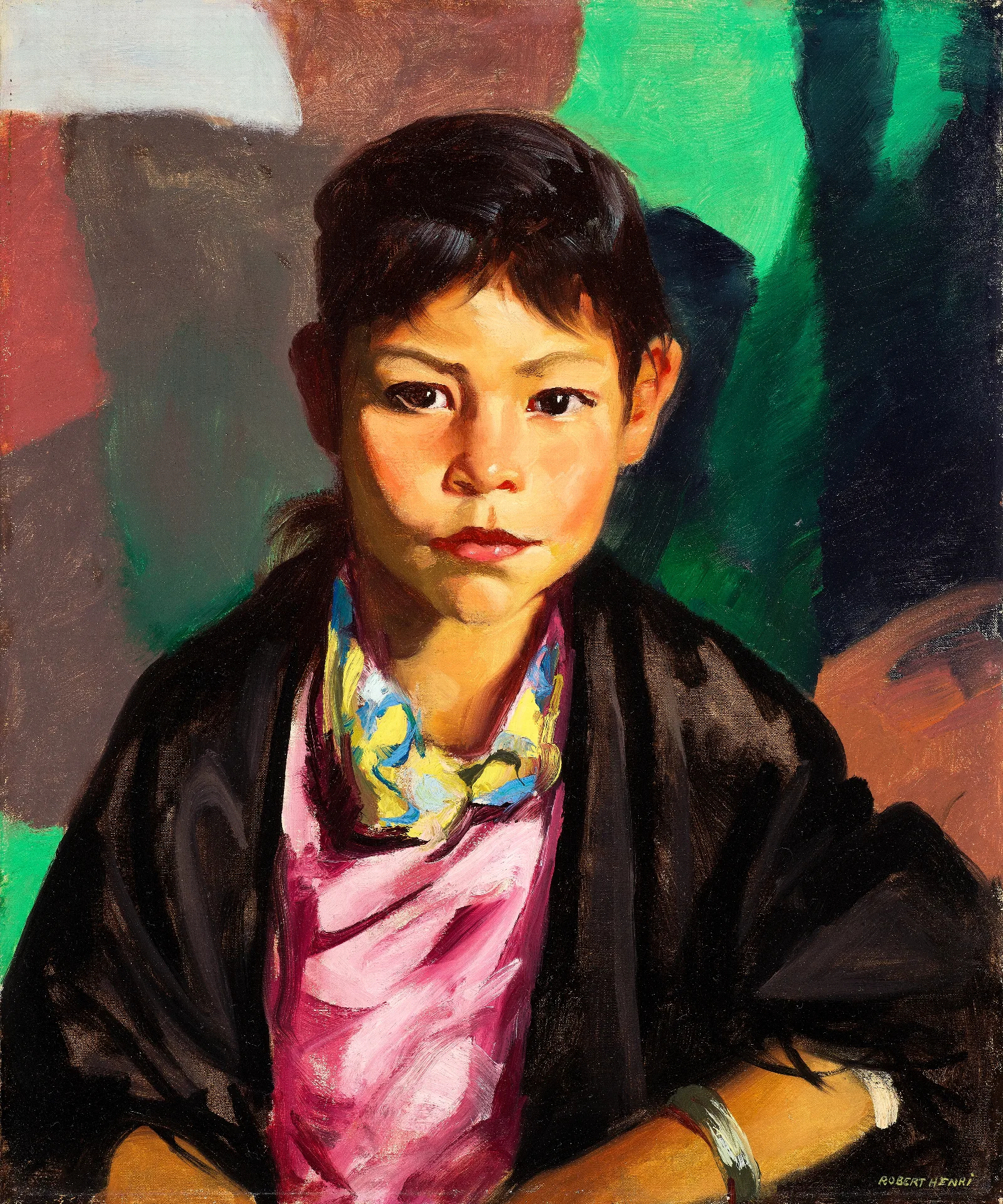 Pepita Wall Art by Robert Henri - Canvas Print