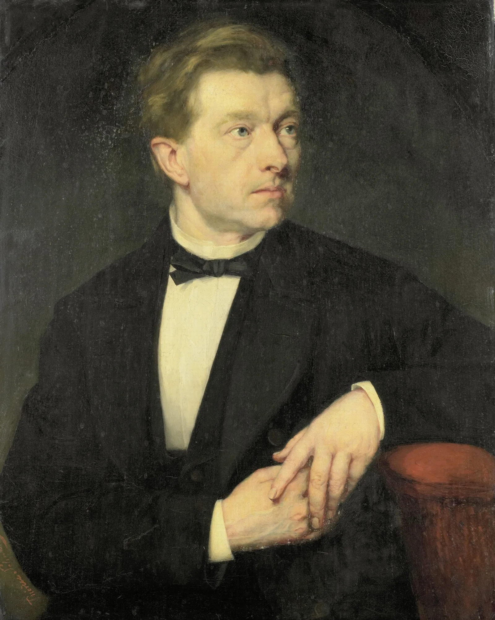 Dr J L Dusseau Wall Art by Thérèse Schwartze - Canvas Print