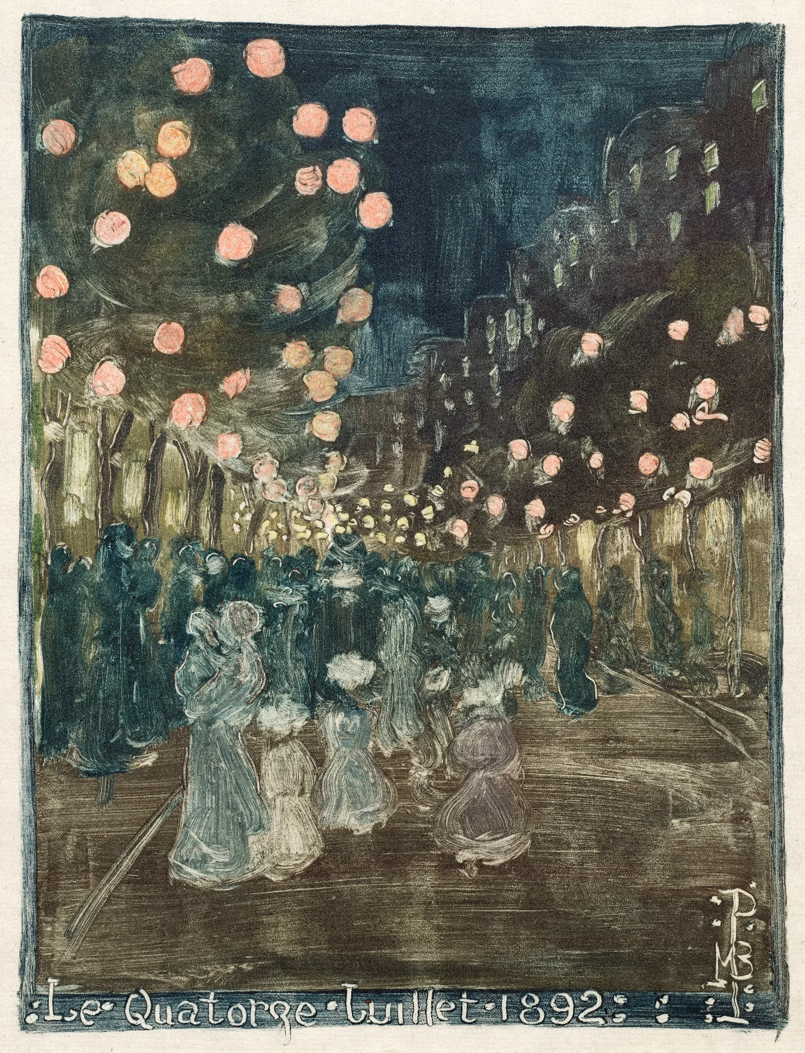 Bastille Day Wall Art by Maurice Prendergast - Canvas Print