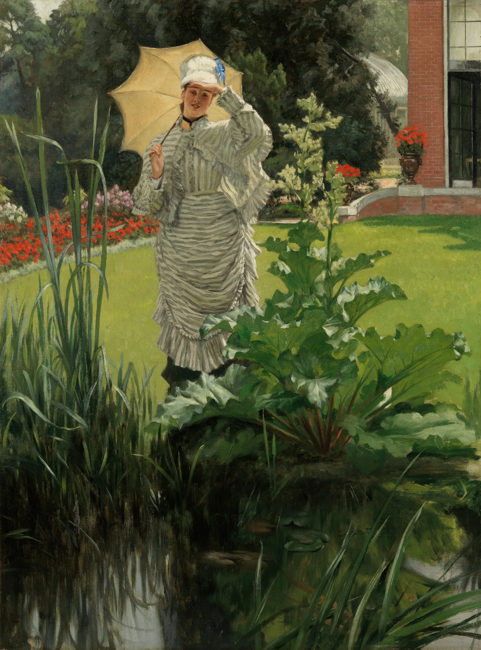 Spring Morning 2 Wall Art by James Tissot - Canvas Print
