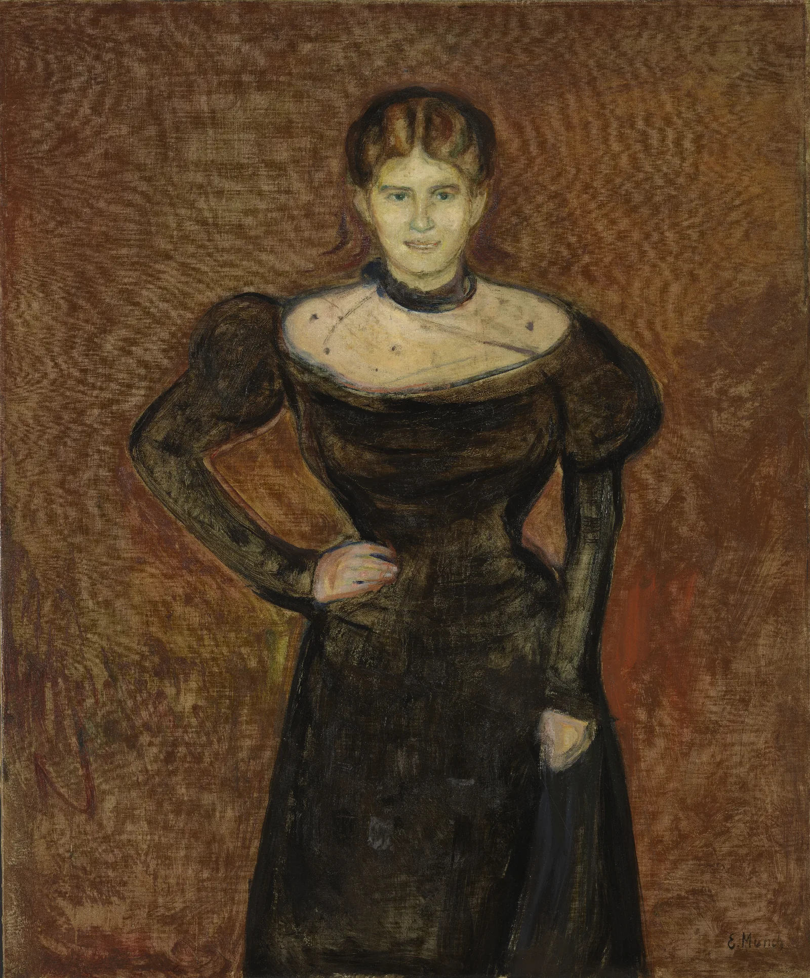 Aase Norregaard Wall Art by Edvard Munch - Canvas Print