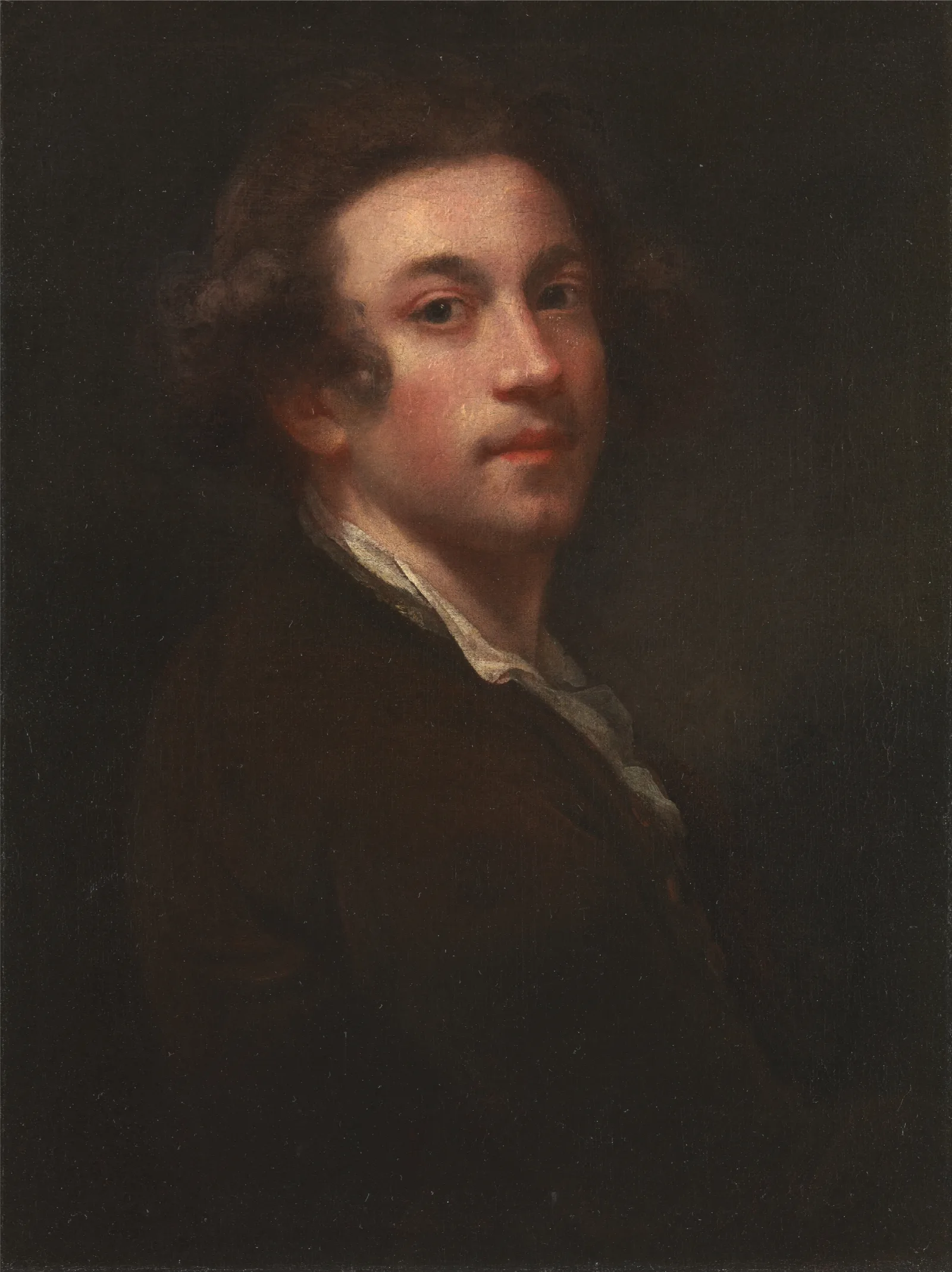Self Portrait 40 Wall Art by Sir Joshua Reynolds - Canvas Print