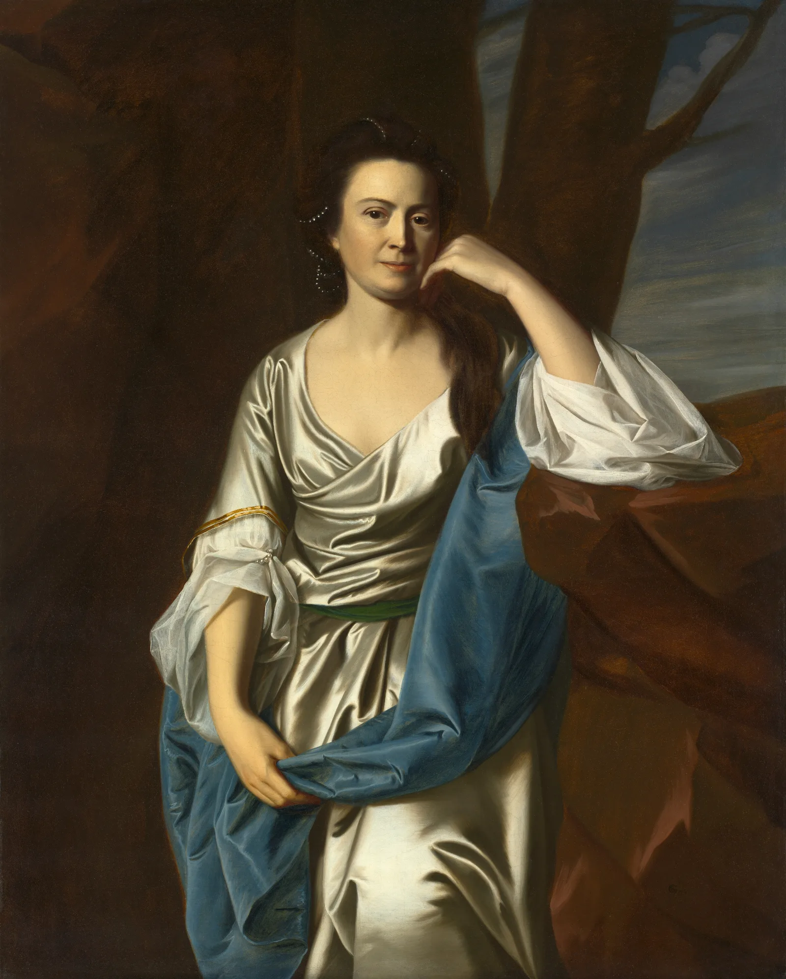 Catherine Greene Wall Art by John Singleton Copley - Canvas Print