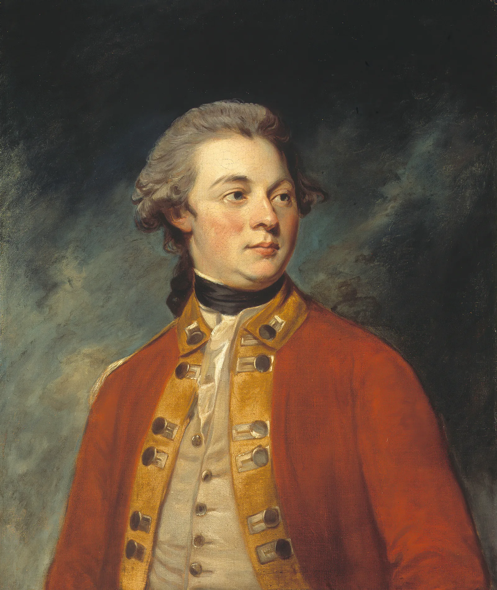 Portrait Of Francis North 4th Earl Of Guilford 1761 1817 Wall Art by George Romney - Canvas Print