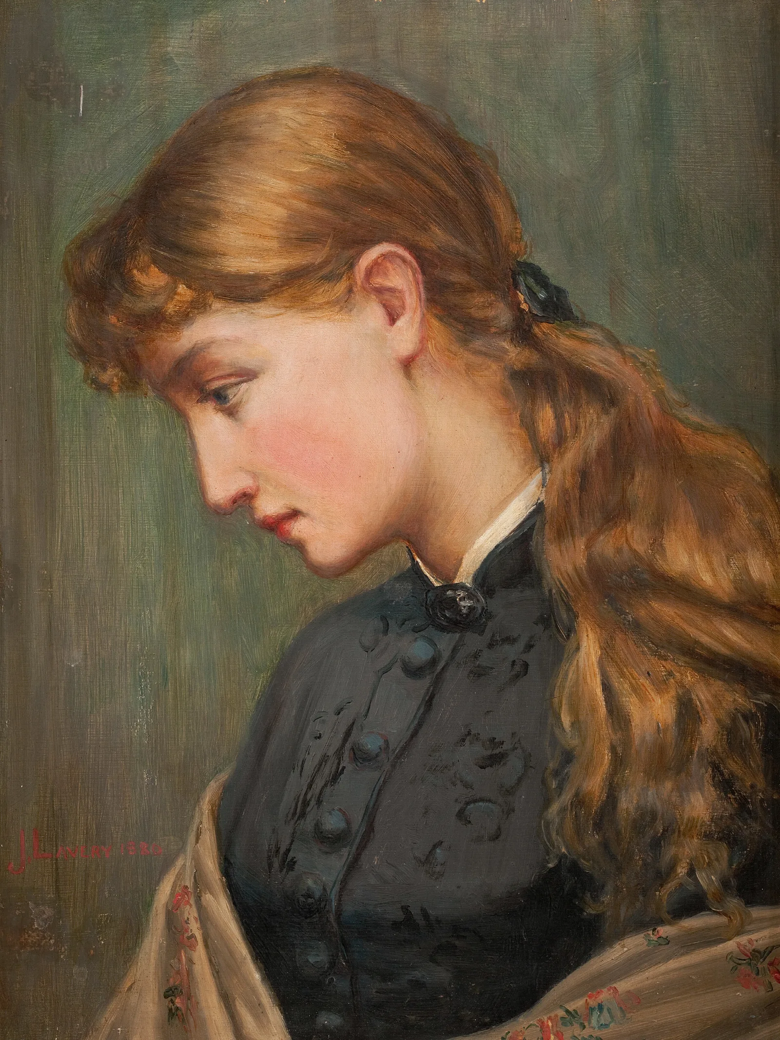 Mariana 3 Wall Art by Sir John Lavery - Canvas Print
