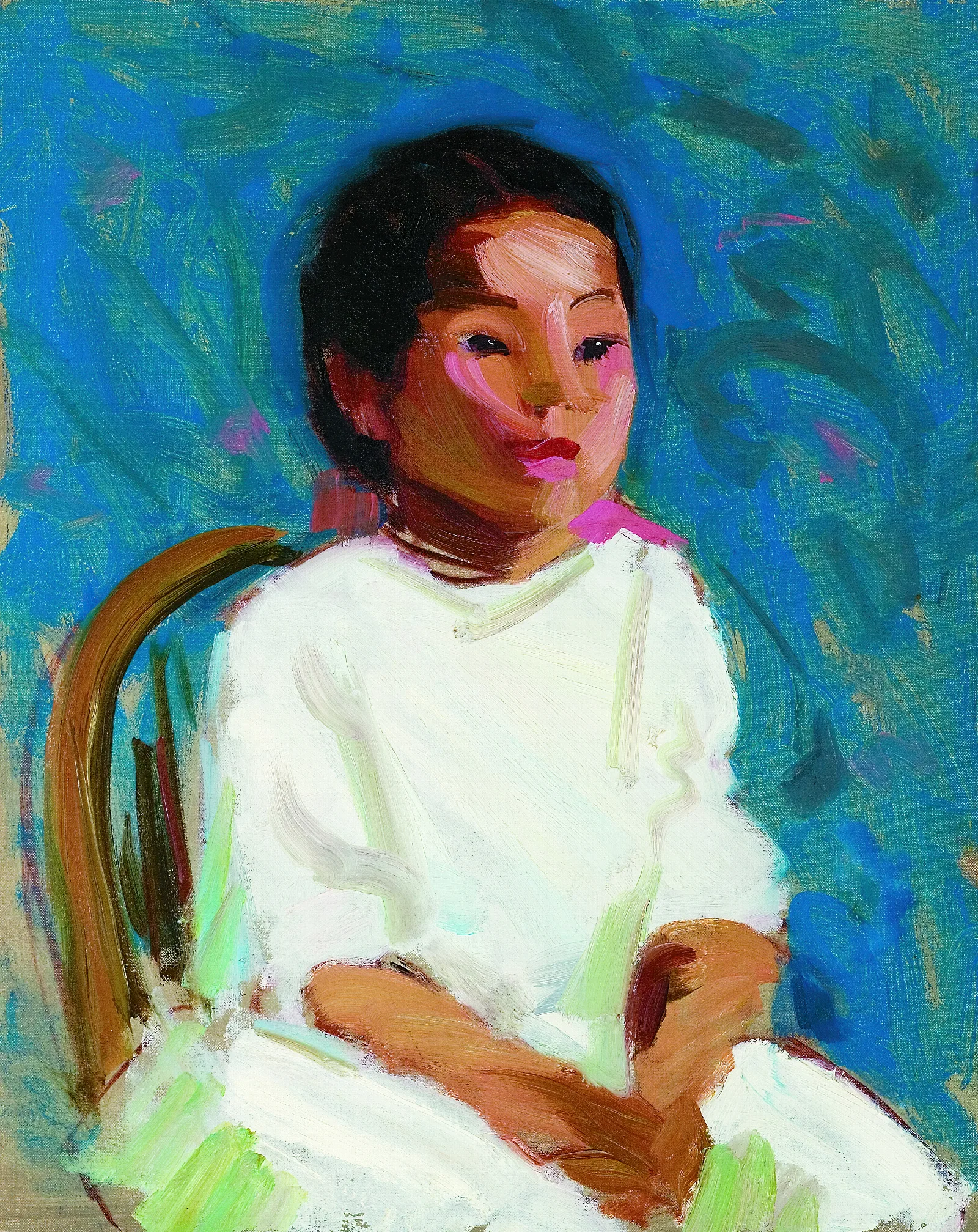 Mukie Wall Art by Robert Henri - Canvas Print