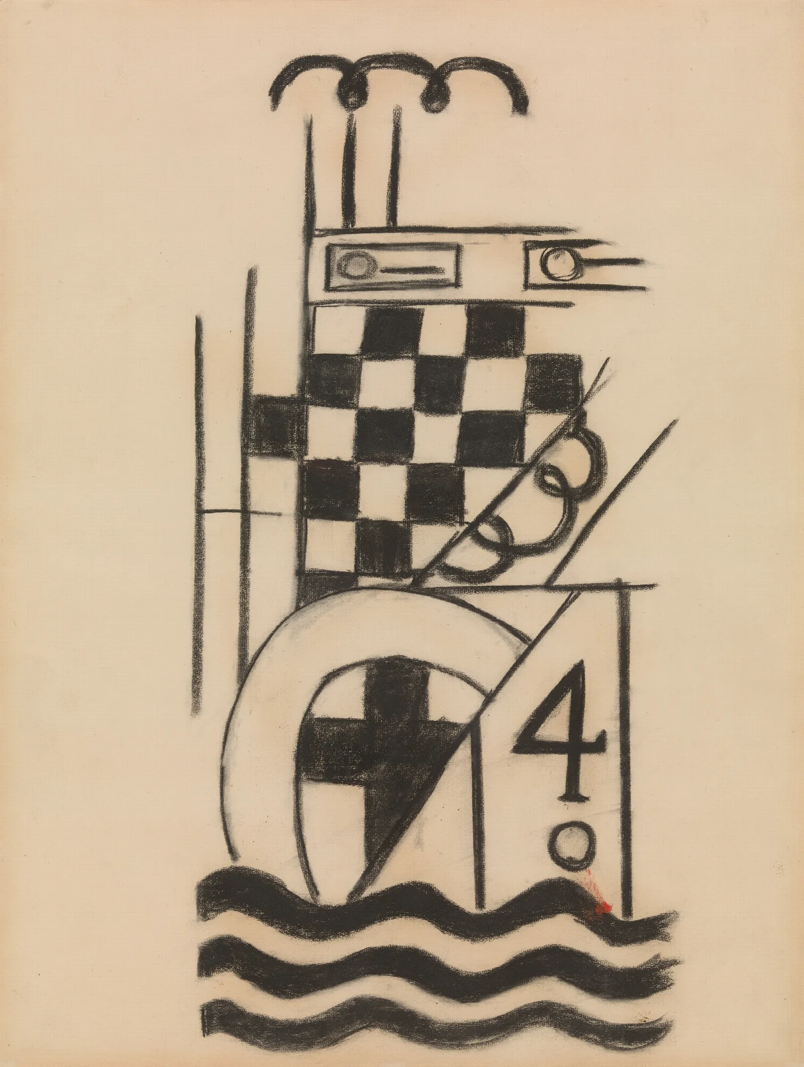 Military Symbols 2 Wall Art by Marsden Hartley - Canvas Print