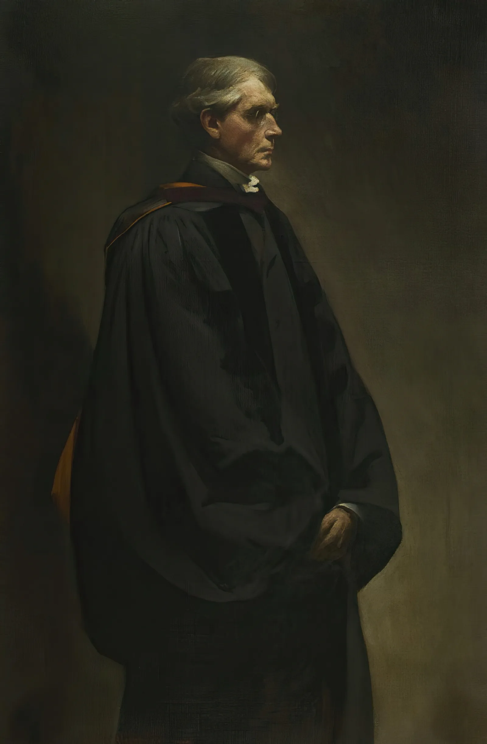 Francis Landey Patton 1843 1932 Wall Art by John White Alexander - Canvas Print