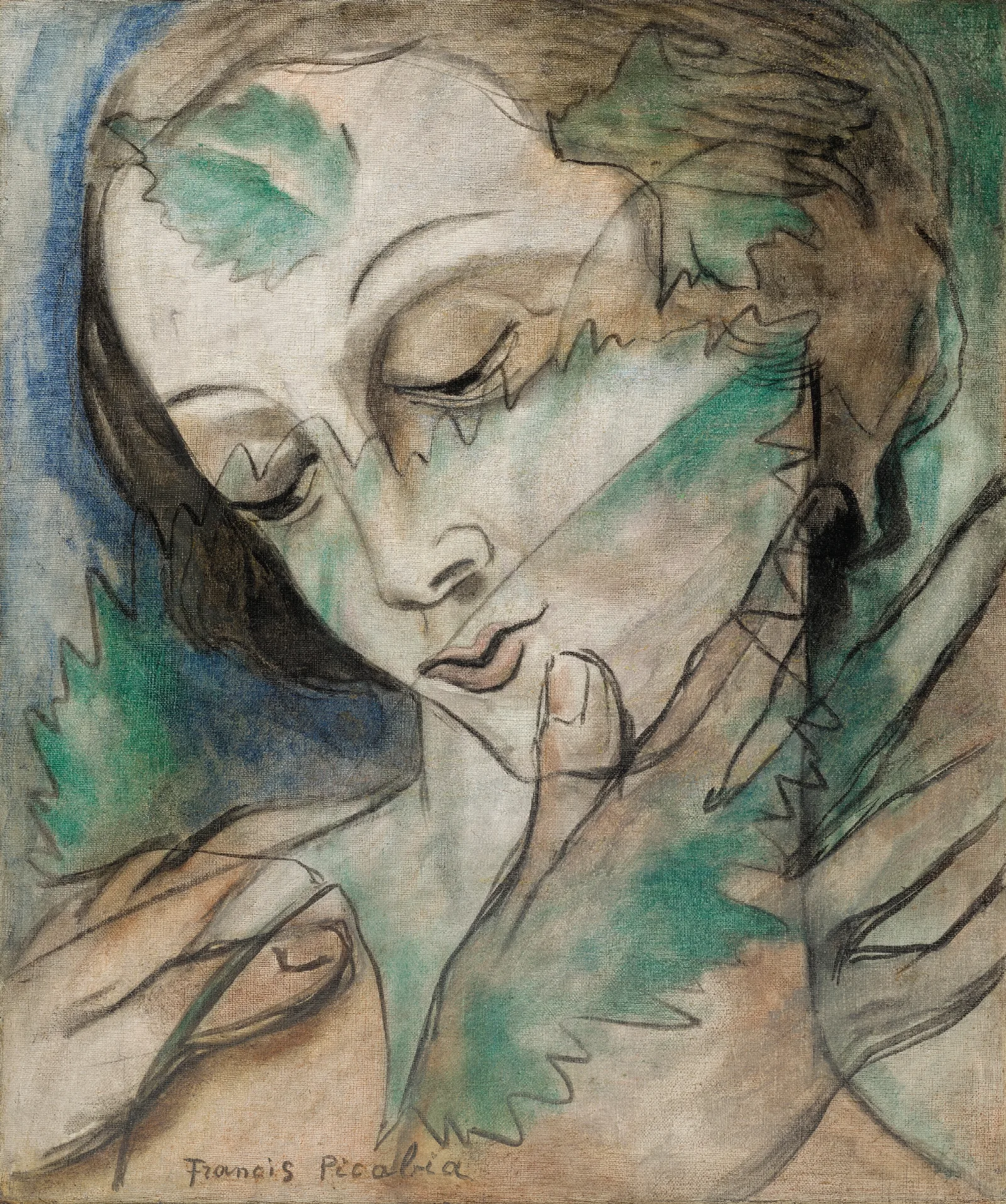 Figurative 234 by Francis Picabia (1946) Wall Art by Francis Picabia - Canvas Print