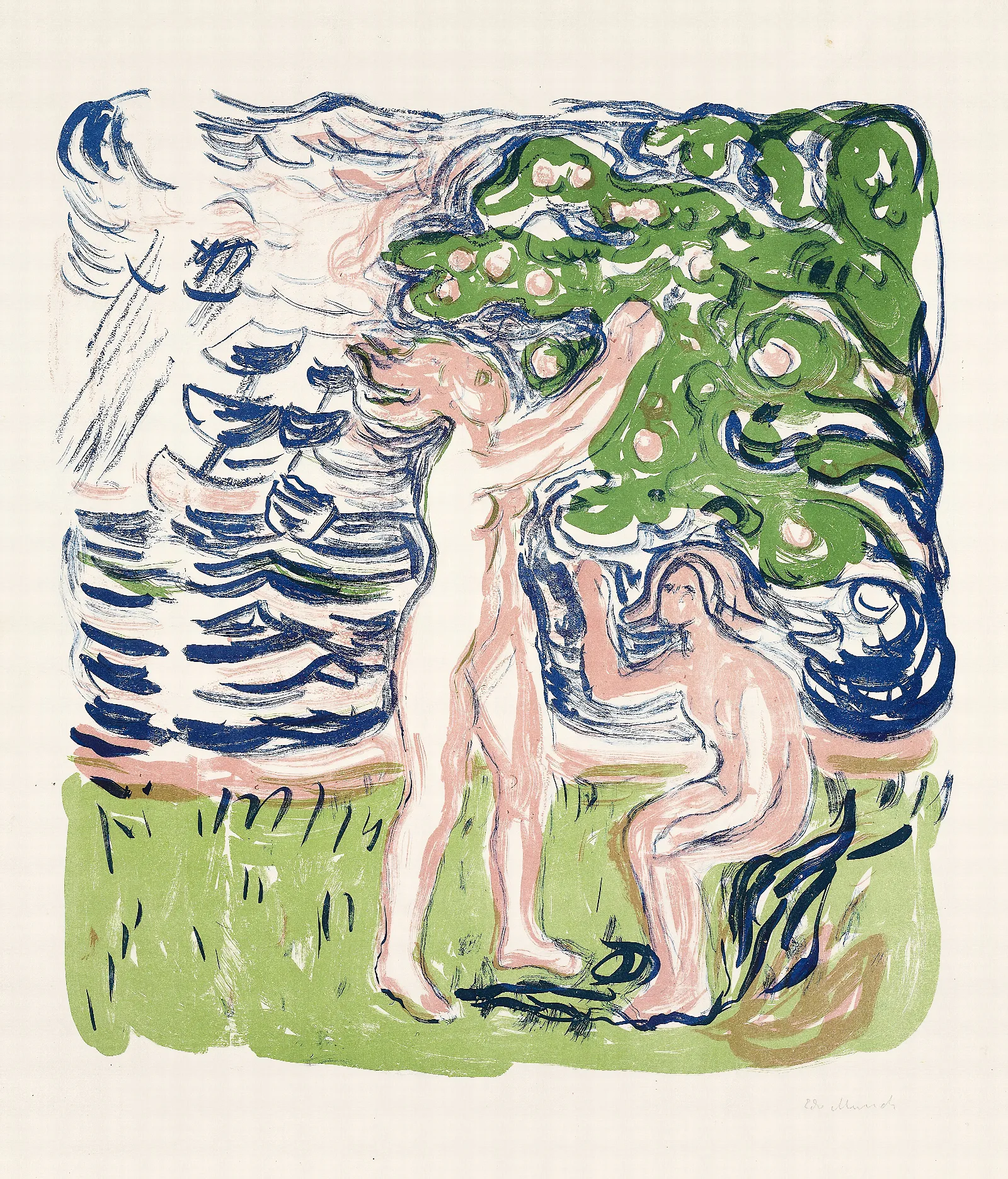 Neutralia Wall Art by Edvard Munch - Canvas Print