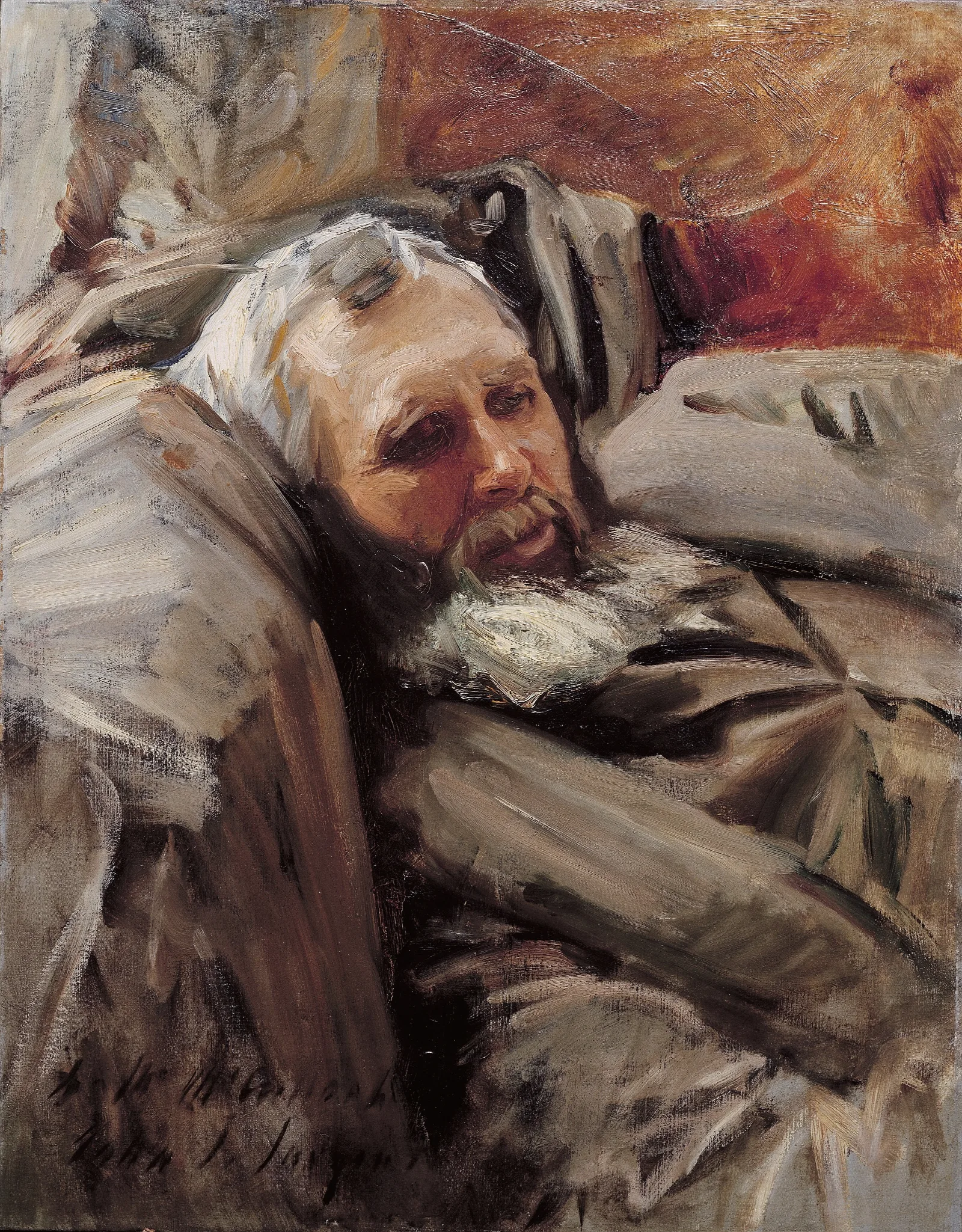 George Mcculloch Wall Art by John Singer Sargent - Canvas Print