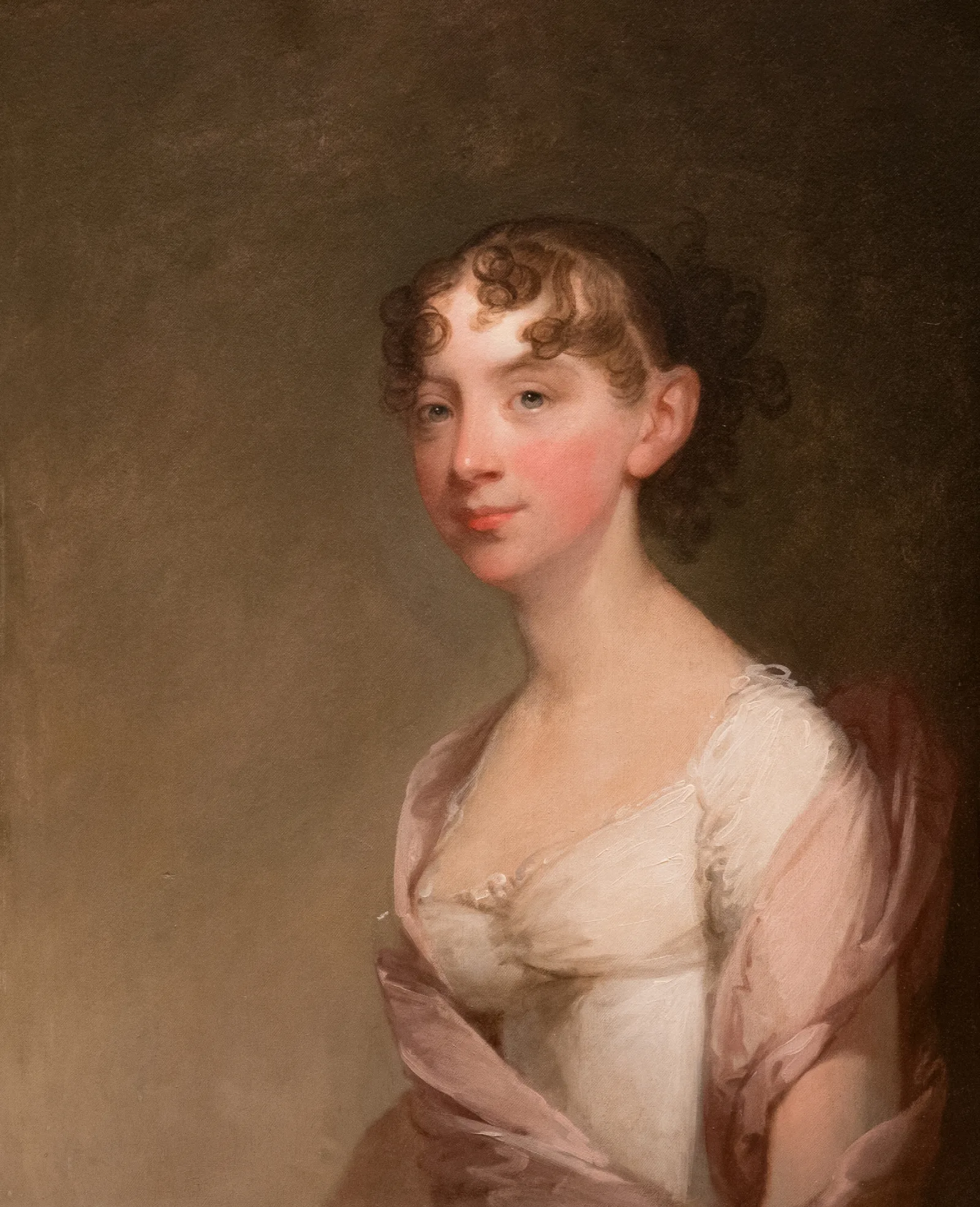 Isabella Henderson Lenox 1789 1866 Wall Art by Gilbert Stuart - Canvas Print