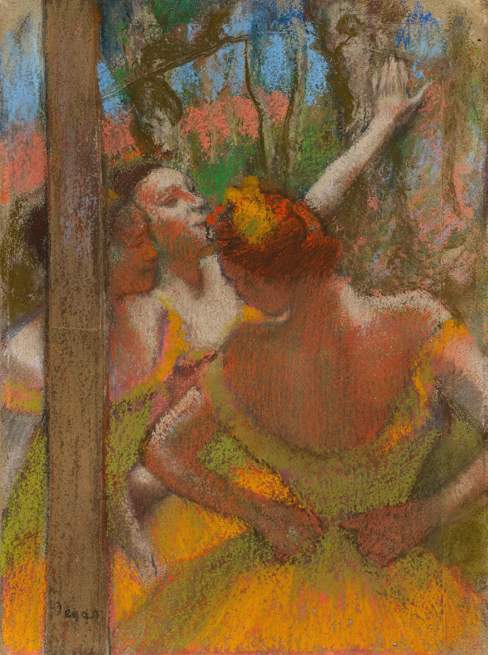 Dancers Wall Art by Edgar Degas - Canvas Print