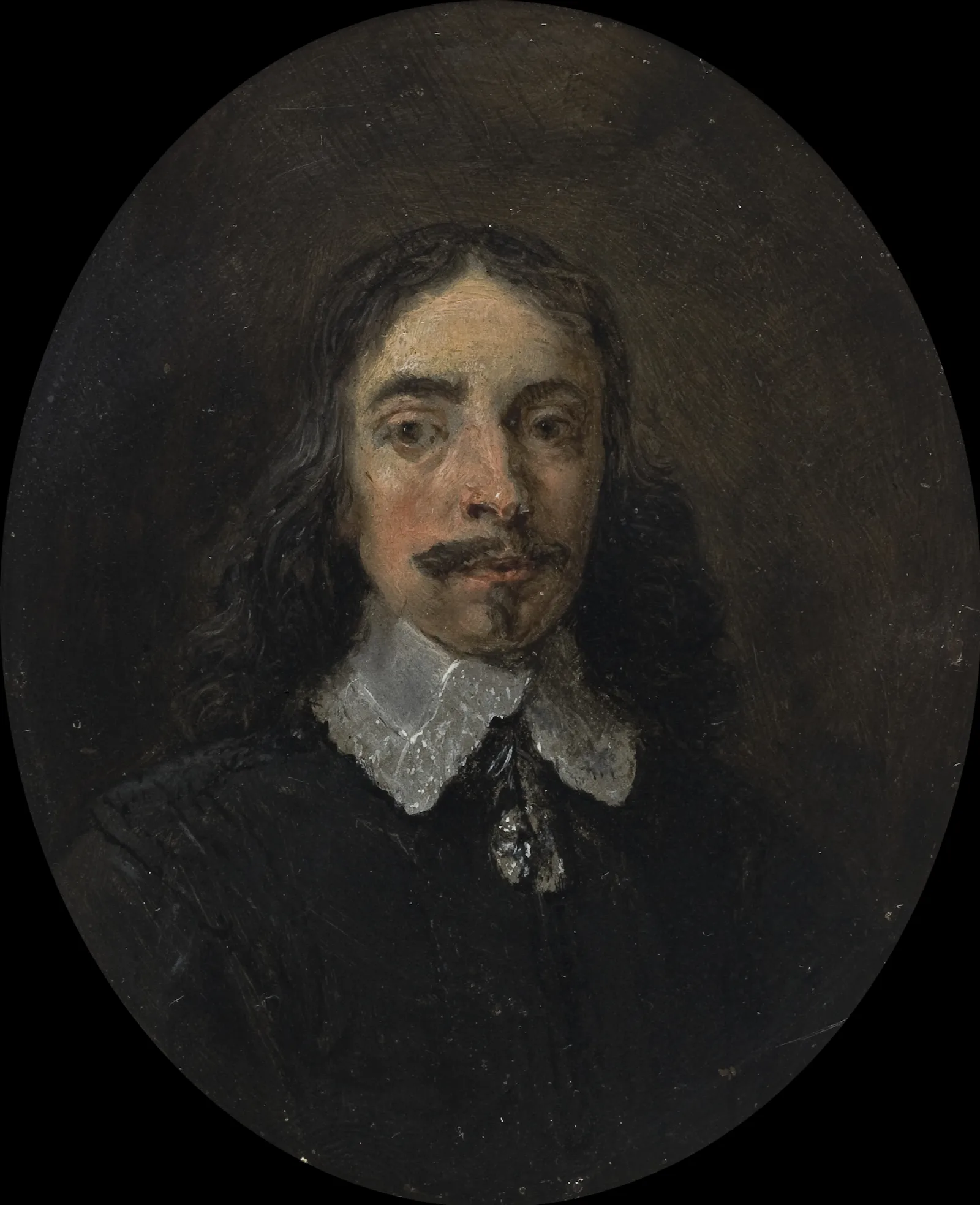 An Unknown Man 9 Wall Art by David Teniers The Younger - Canvas Print