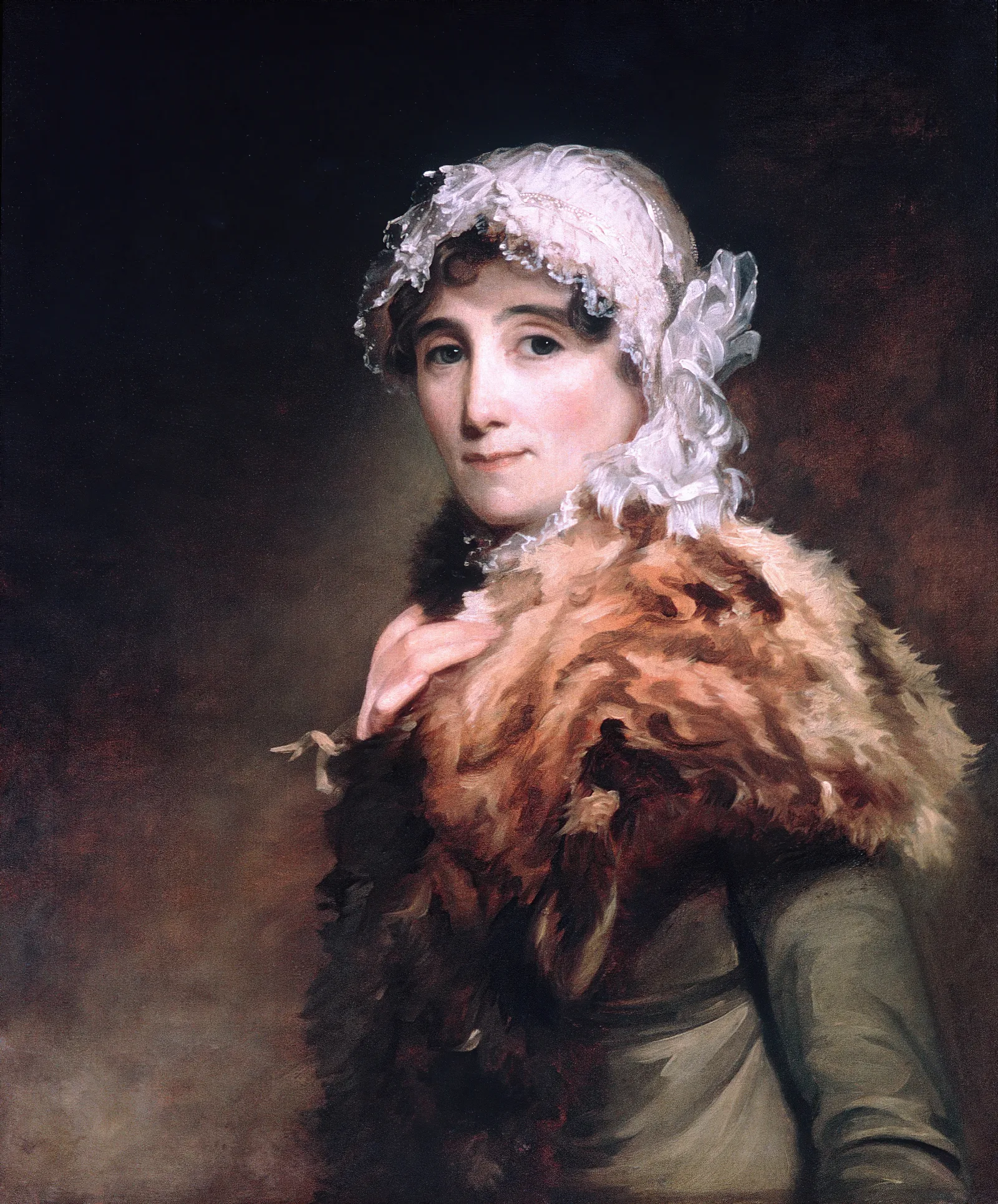 Mrs Katherine Matthews Wall Art by Thomas Sully - Canvas Print