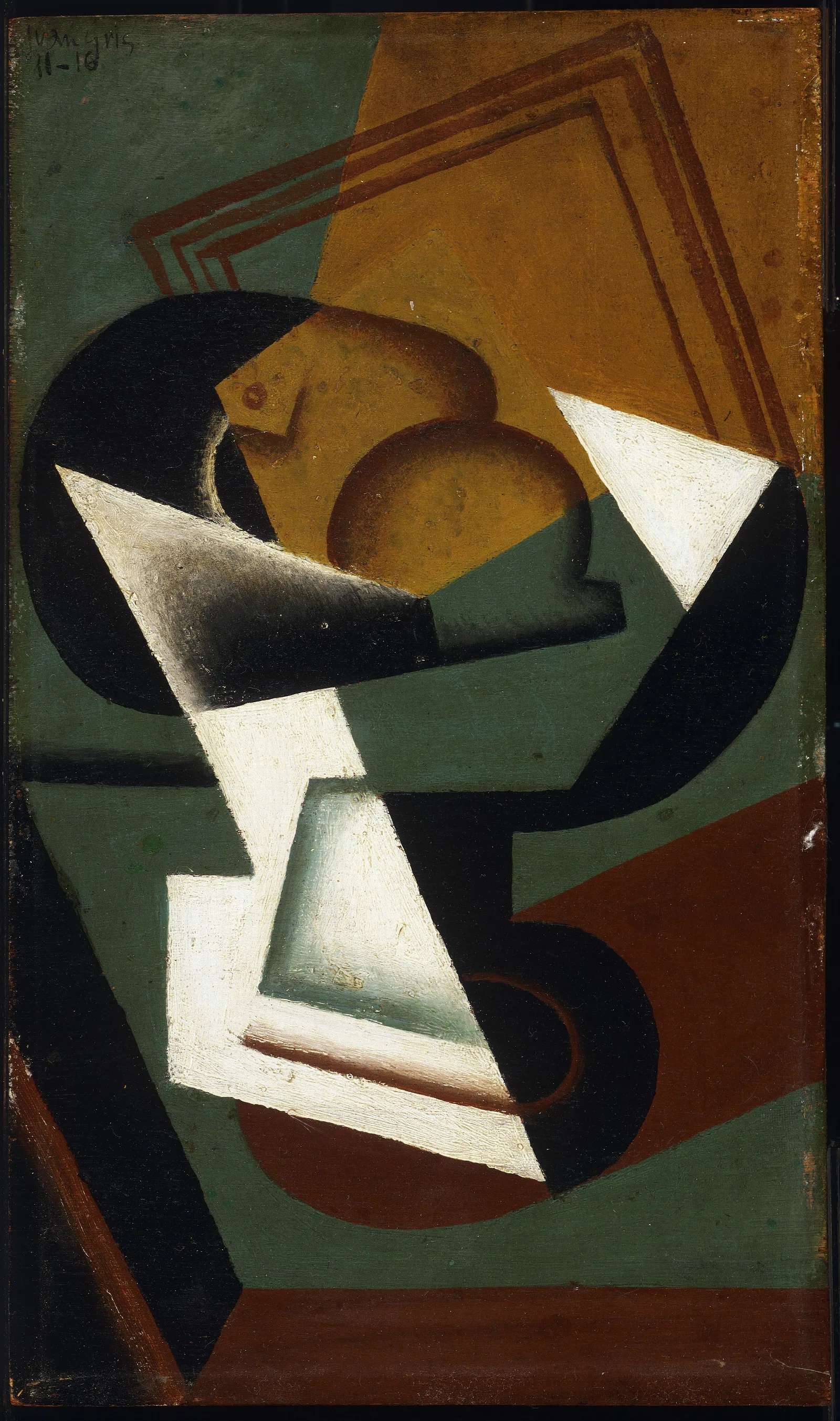 Dish Of Fruit Wall Art by Juan Gris - Canvas Print