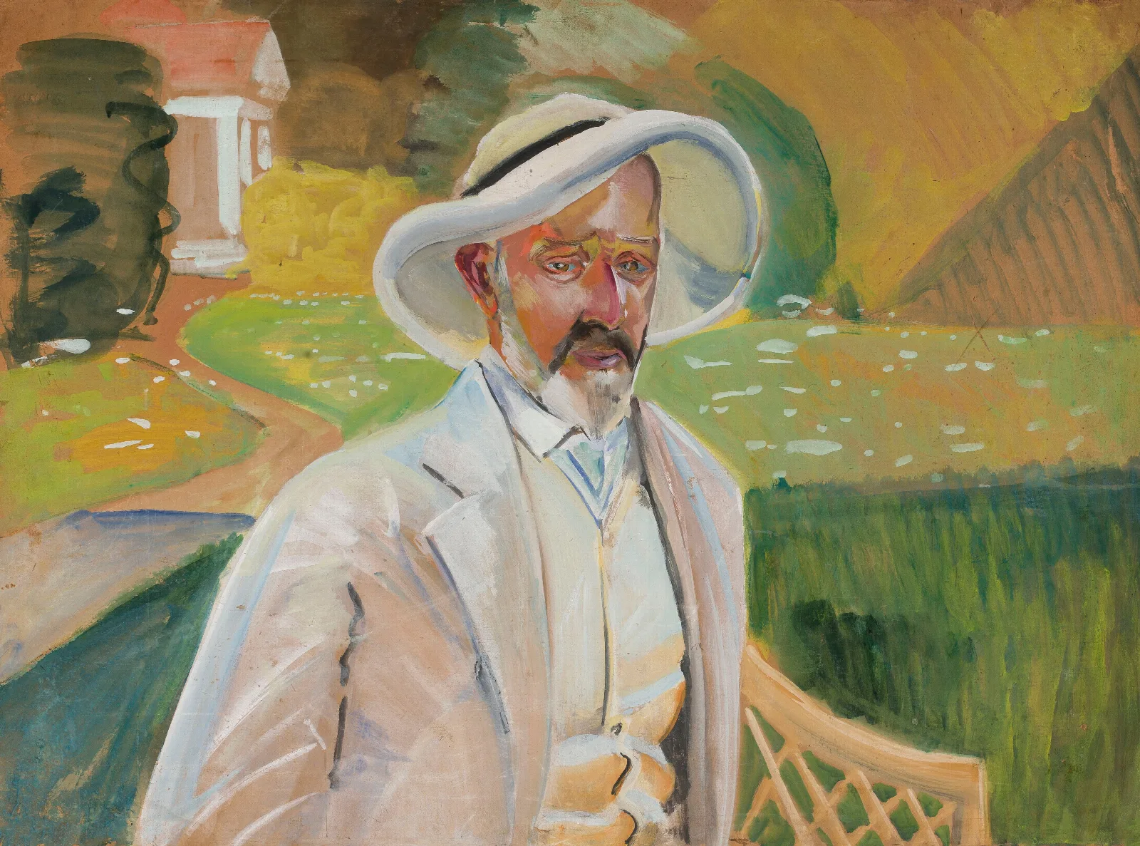 Self Portrait 362 Wall Art by Jacek Malczewski - Canvas Print