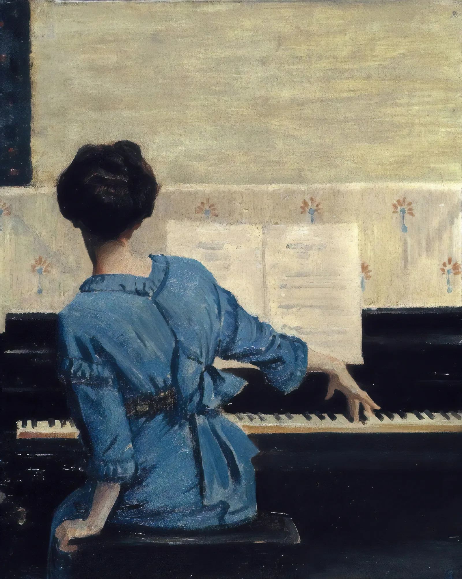 The Keynote Wall Art by William Merritt Chase - Canvas Print
