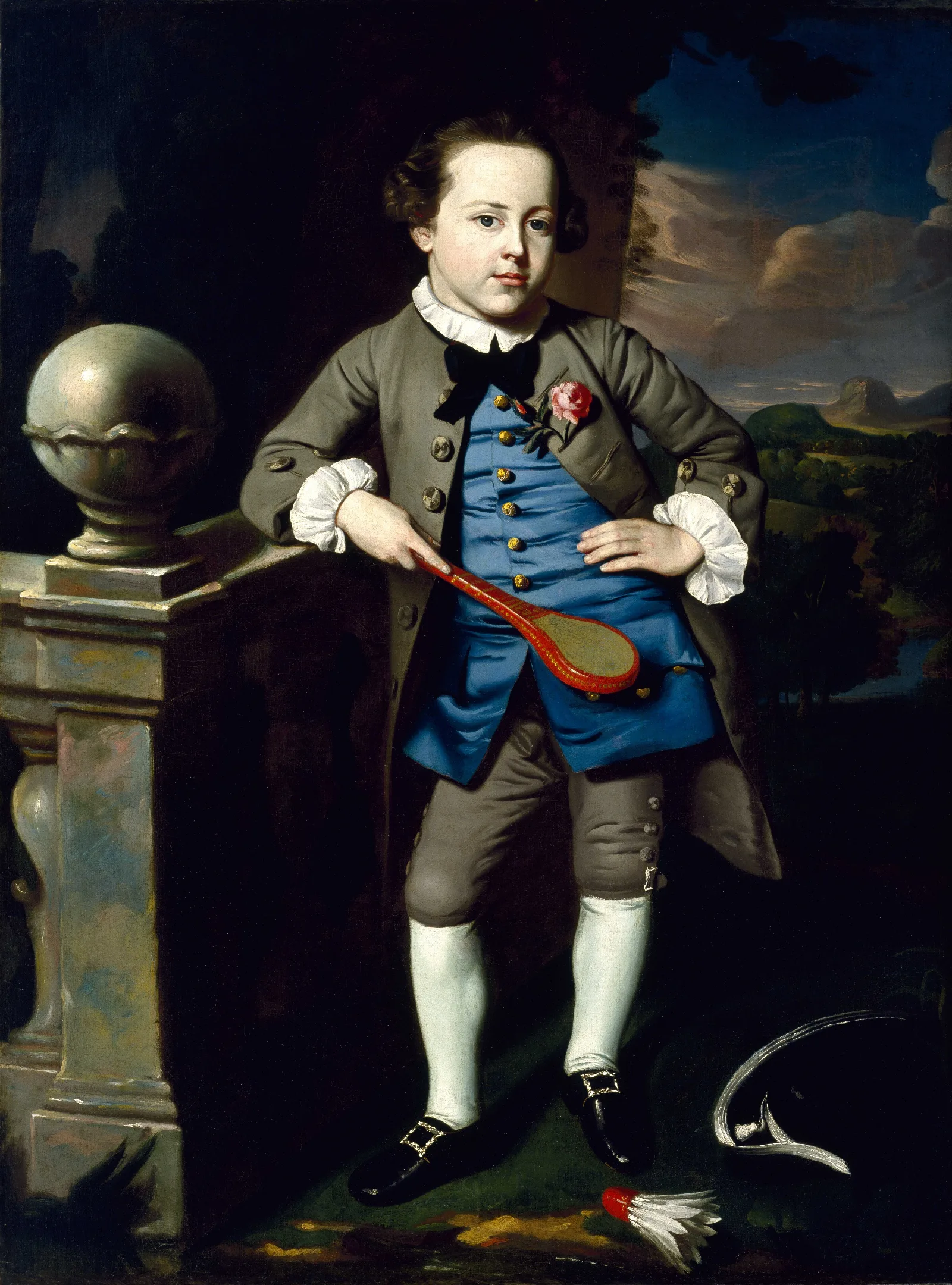 Portrait Of A Boy 8 Wall Art by John Singleton Copley - Canvas Print