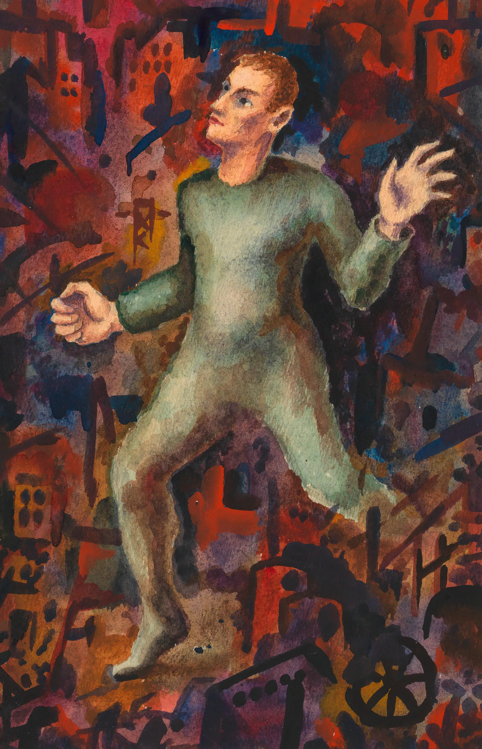 Der Sucher Wall Art by Karl Wiener - Canvas Print