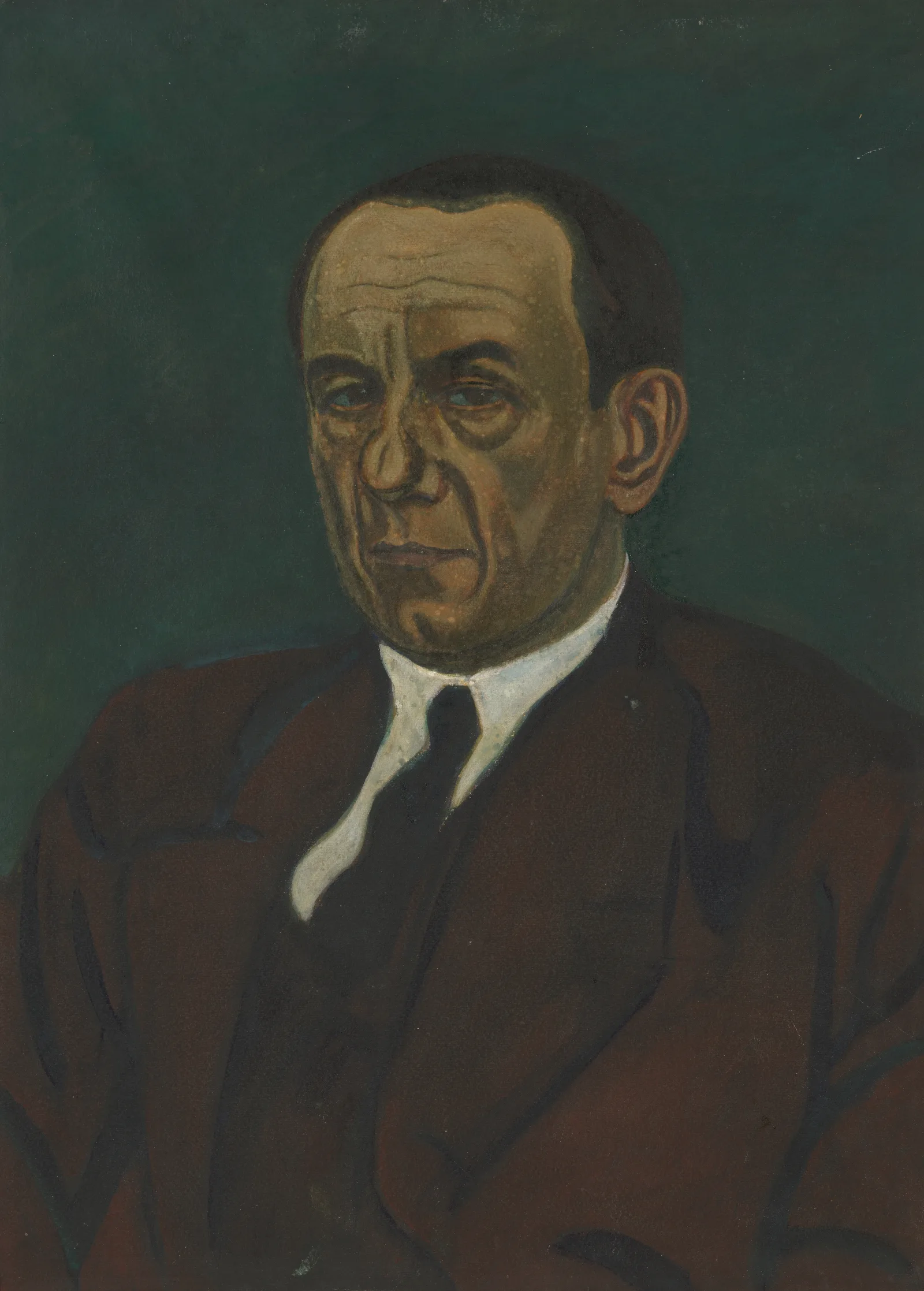 Portret Van Henri Vandeputte Wall Art by Léon Spilliaert - Canvas Print
